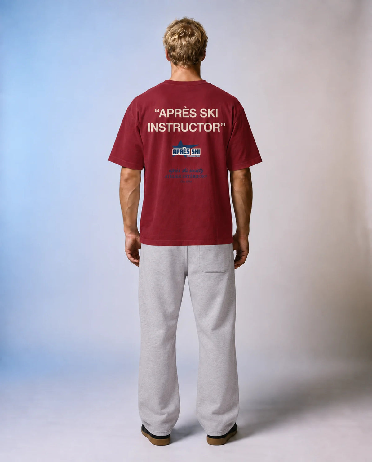 Après Ski Instructor Sweatpants - Straight Leg - Heather Gray