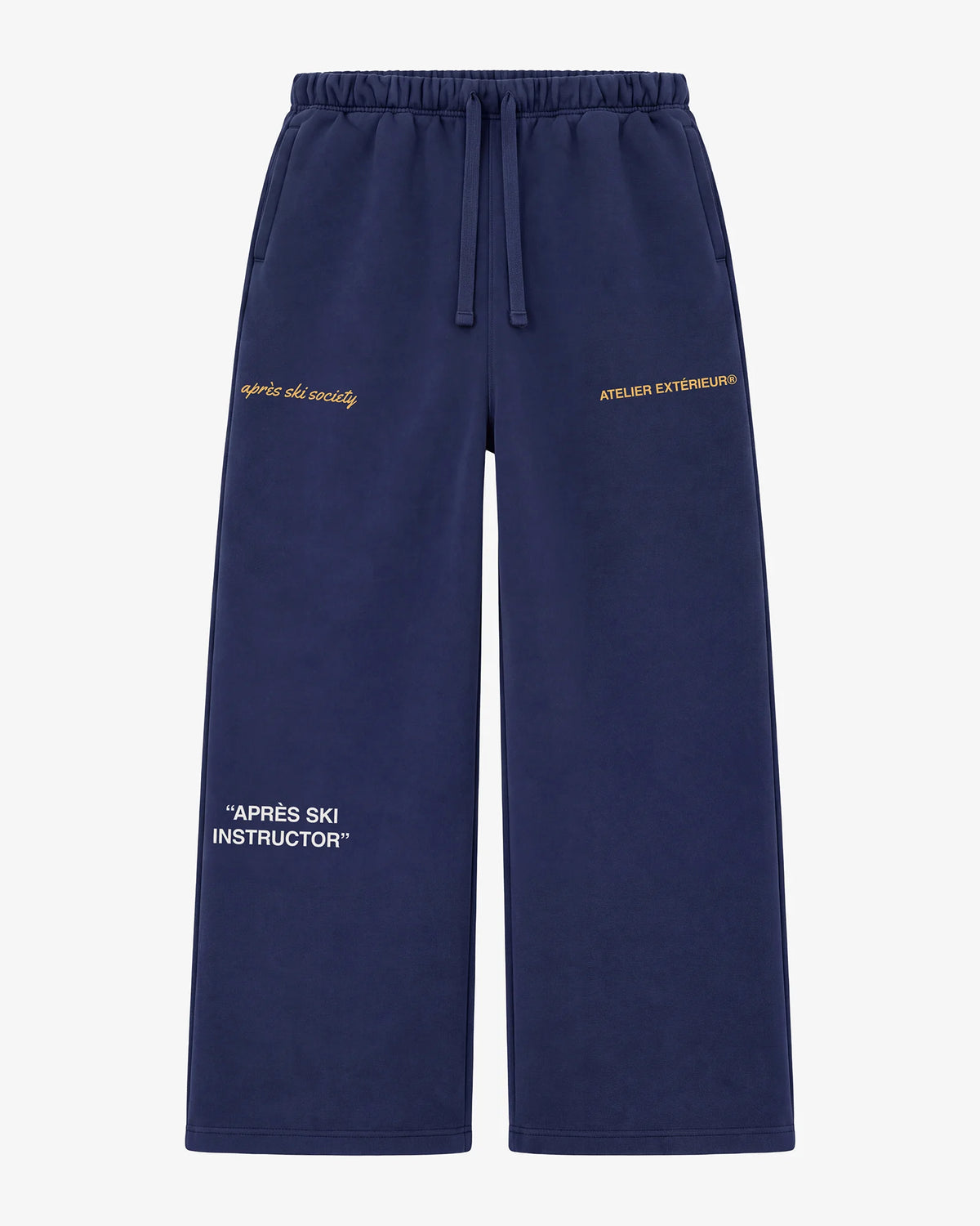 Après Ski Instructor Sweatpants - Straight Leg - Navy