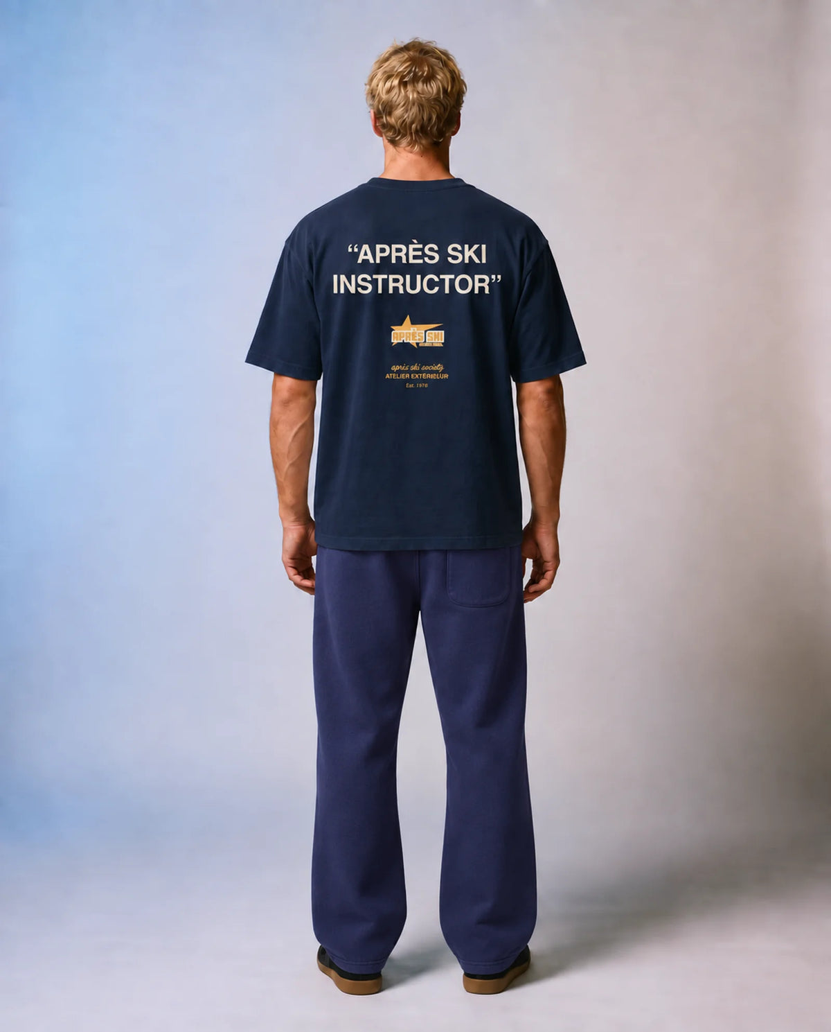 Après Ski Instructor Sweatpants - Straight Leg - Navy