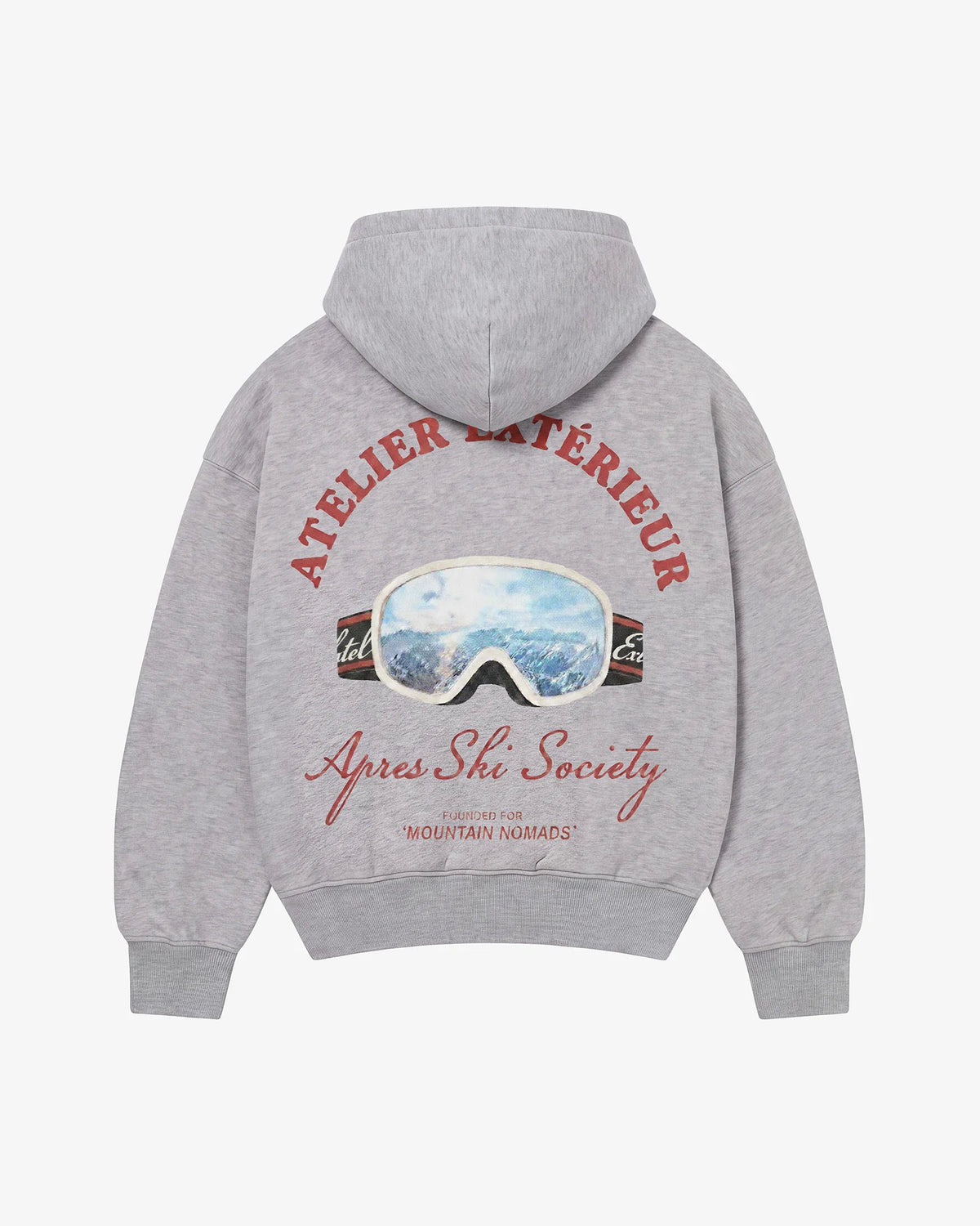 Après Ski Society Hoodie - Heather Gray