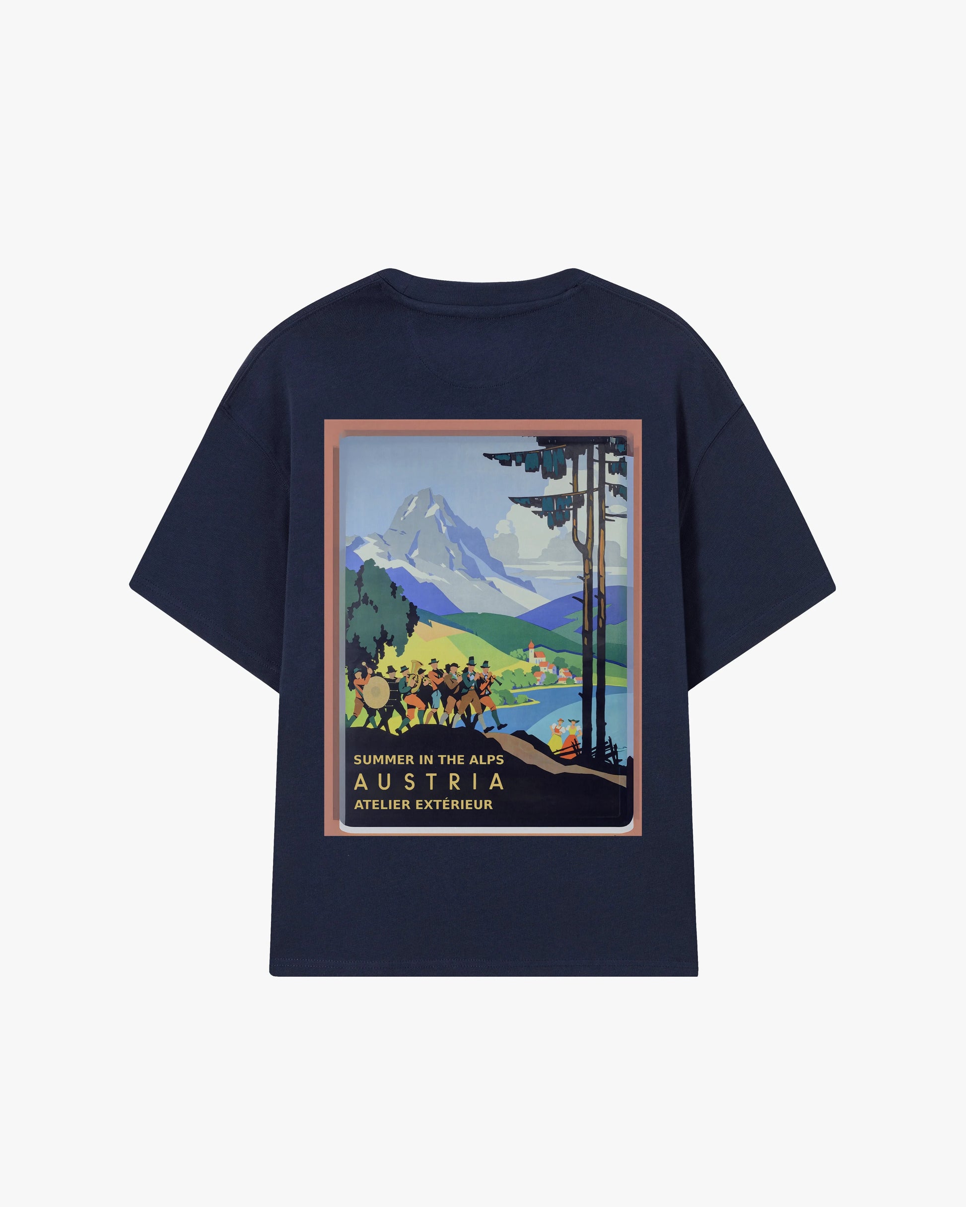 austrian summer boxy tee