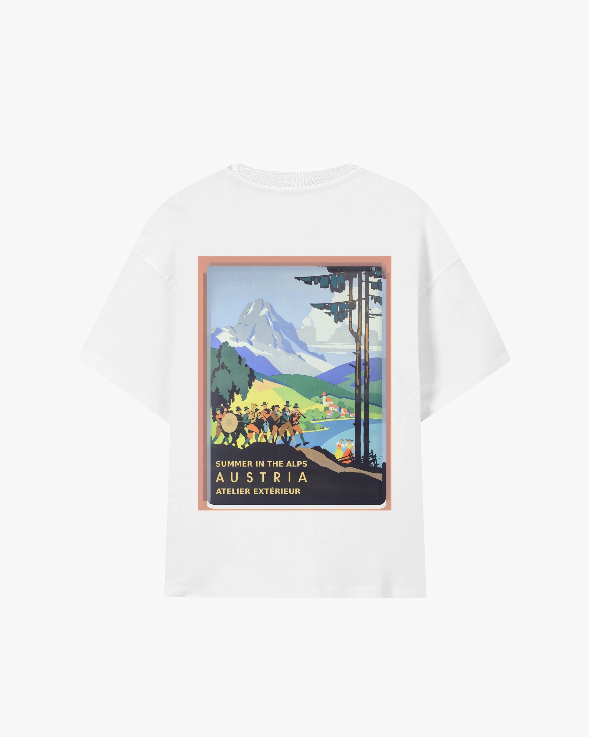 austrian summer boxy tee