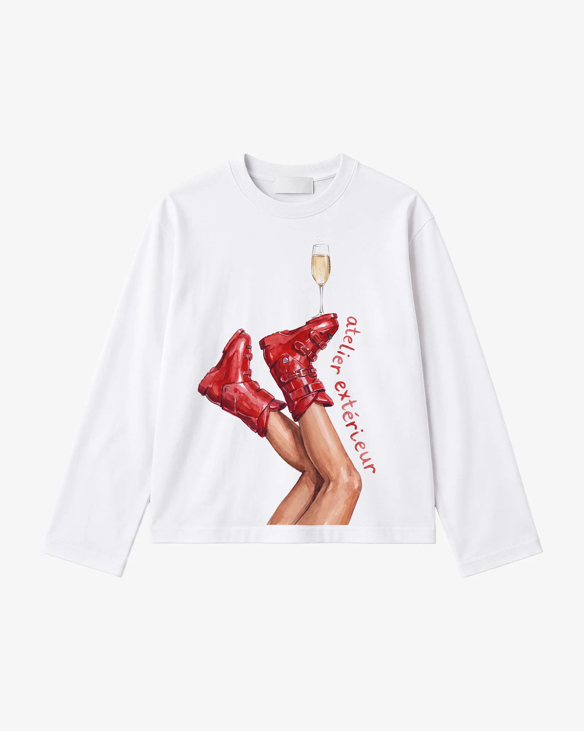 Champagne Long Sleeve Tee