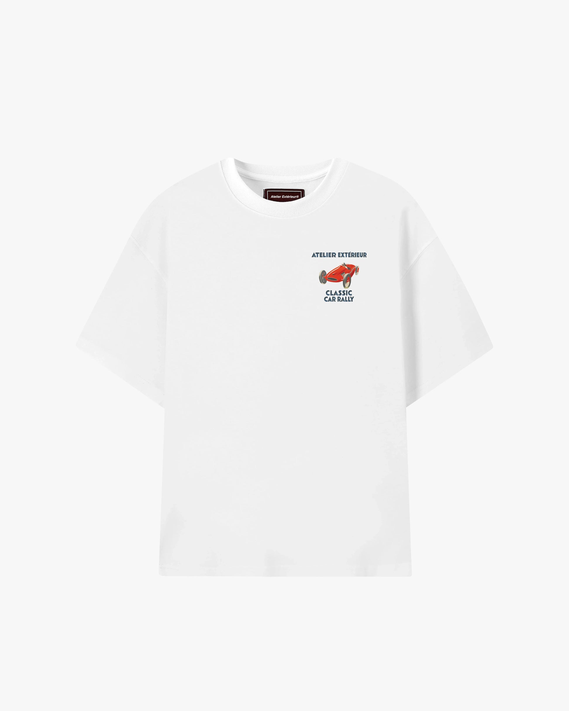 classic car rally boxy tee