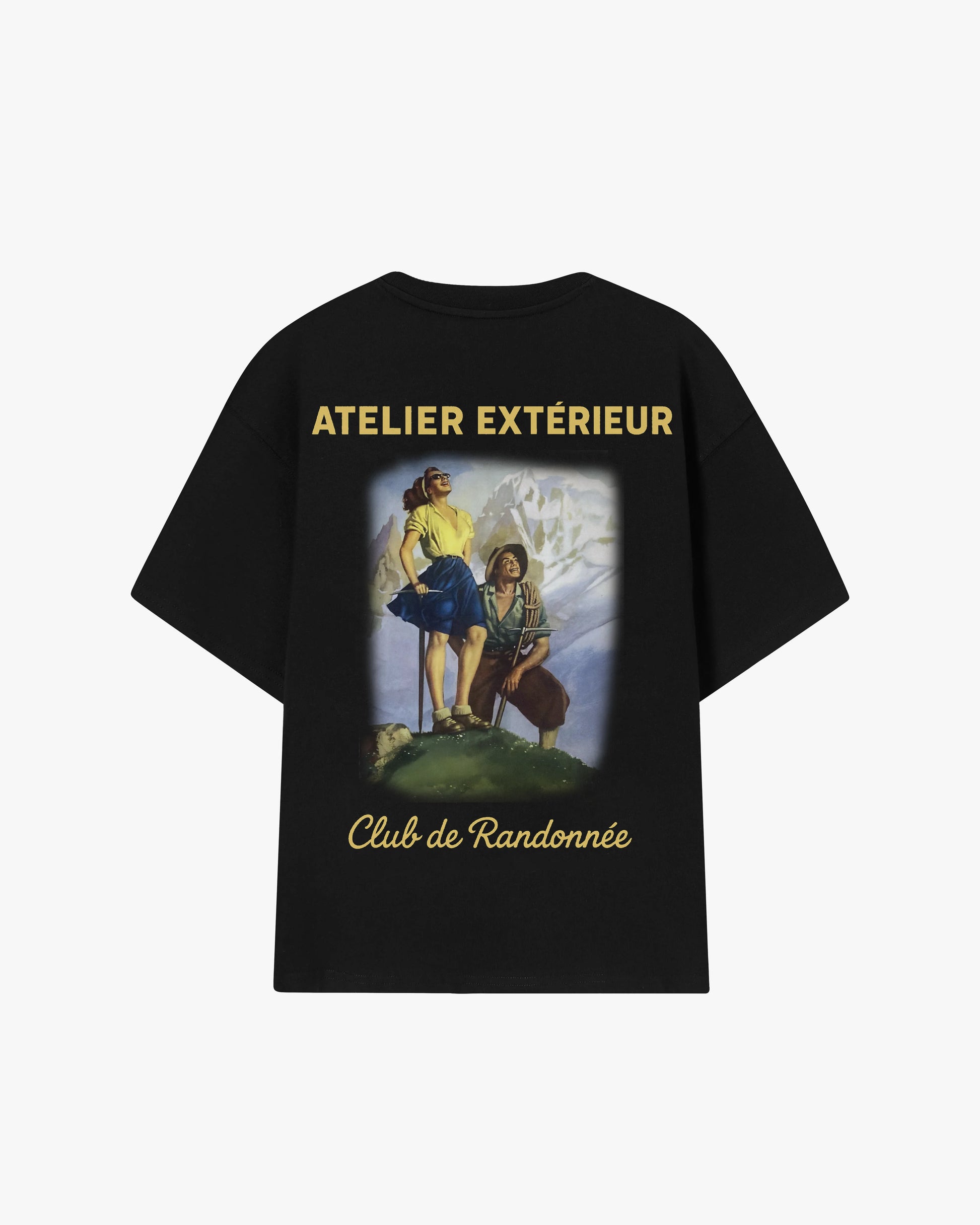 club de randonnée boxy tee