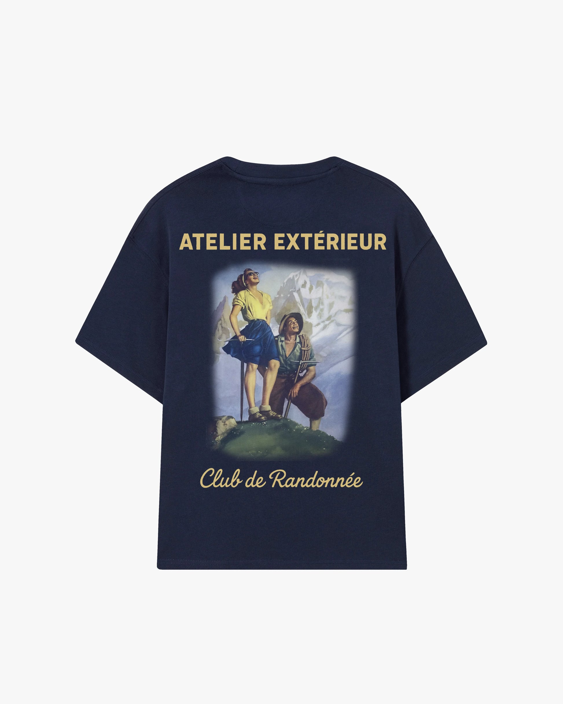 club de randonnée boxy tee