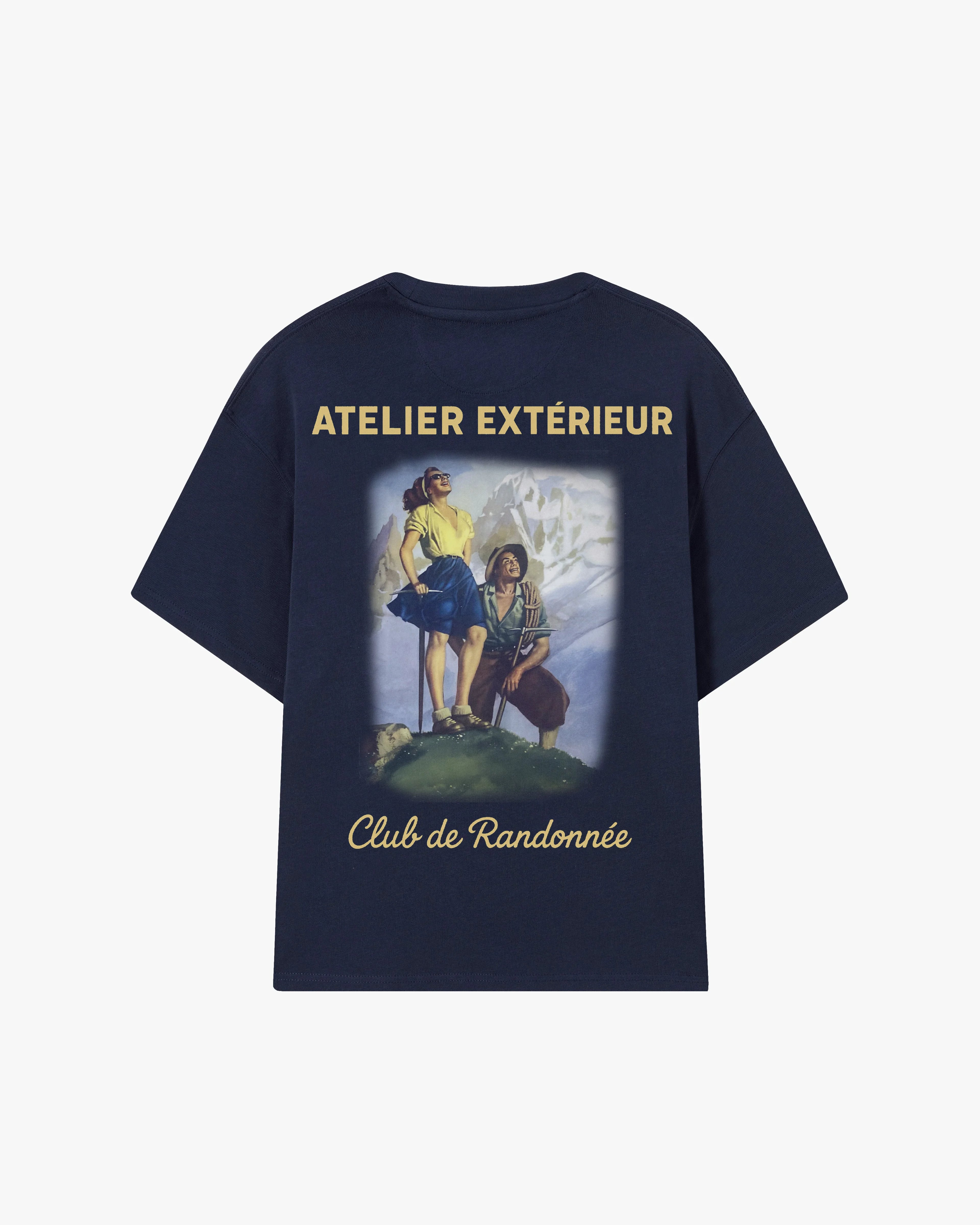 club de randonnée boxy tee