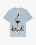 Espresso Martini Tee - Baby Blue