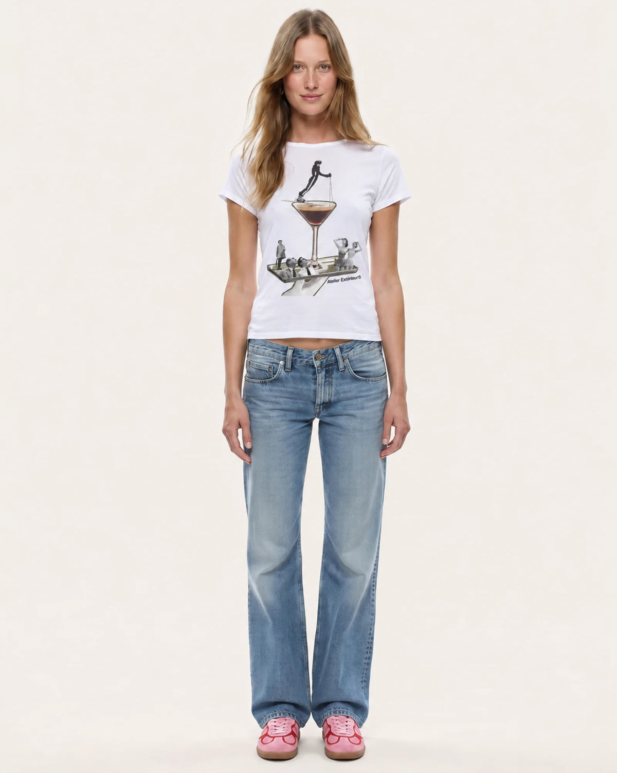Espresso Martini Tee - White