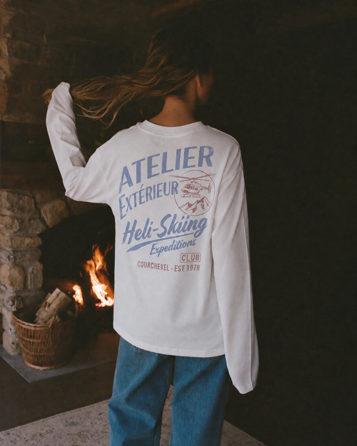 Heli Ski Long Sleeve Tee