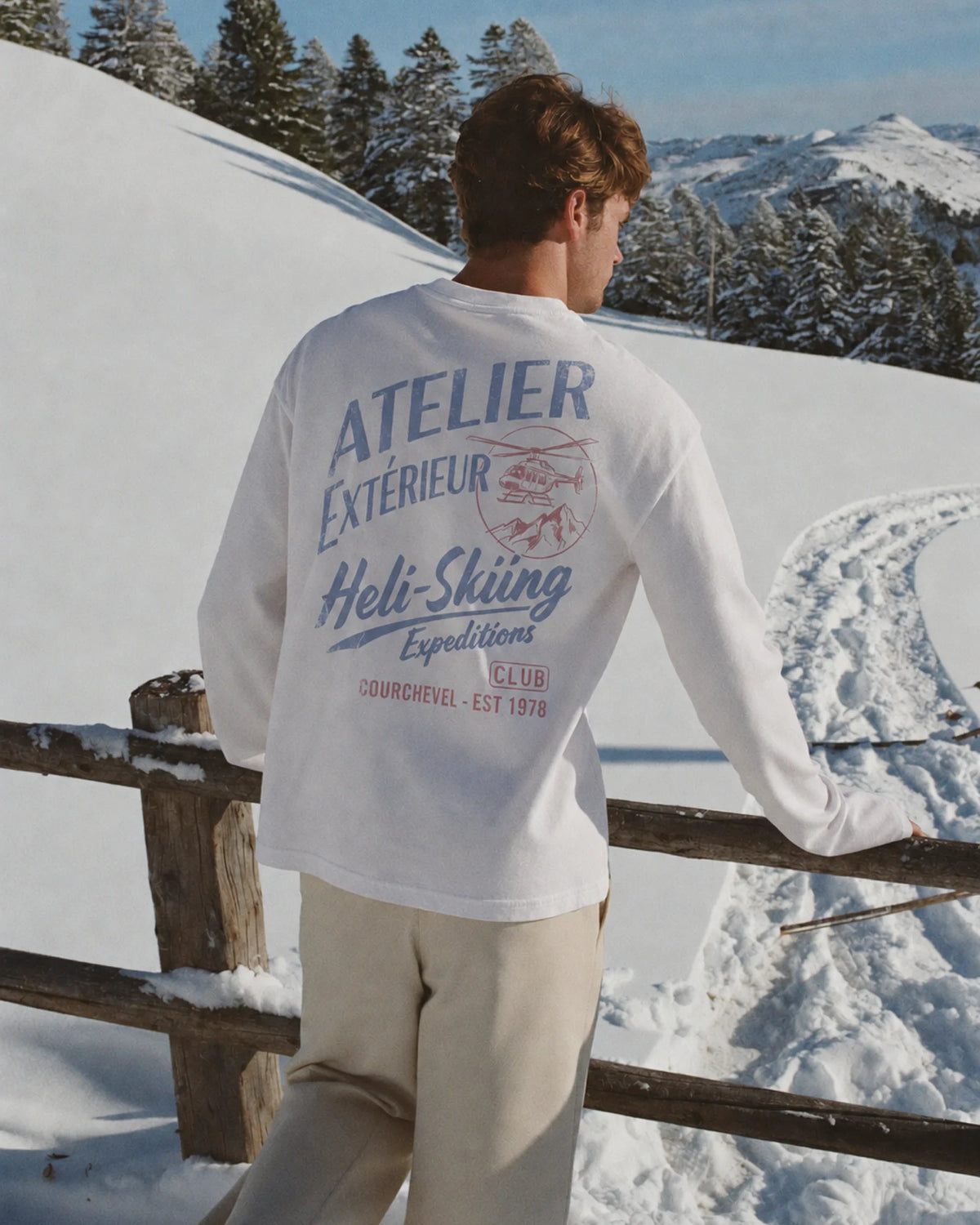 Heli Ski Long Sleeve Tee