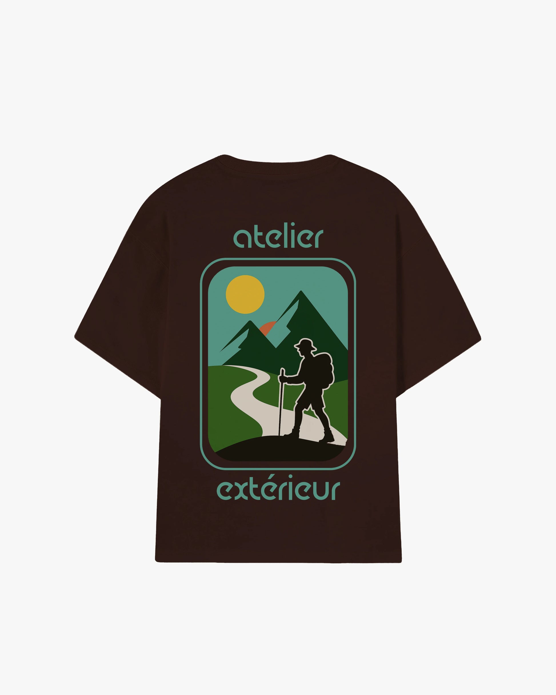 hiking boxy tee