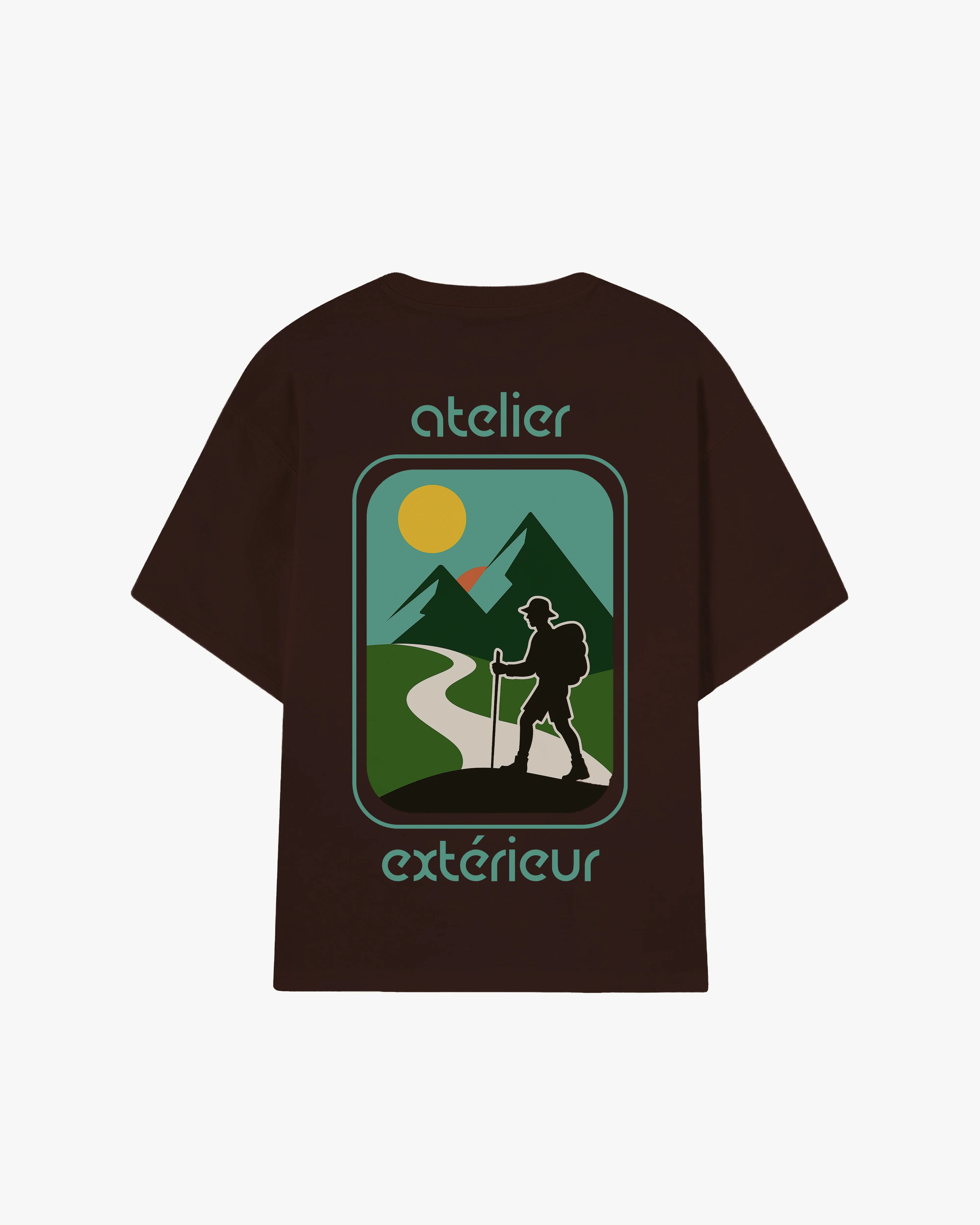 hiking boxy tee