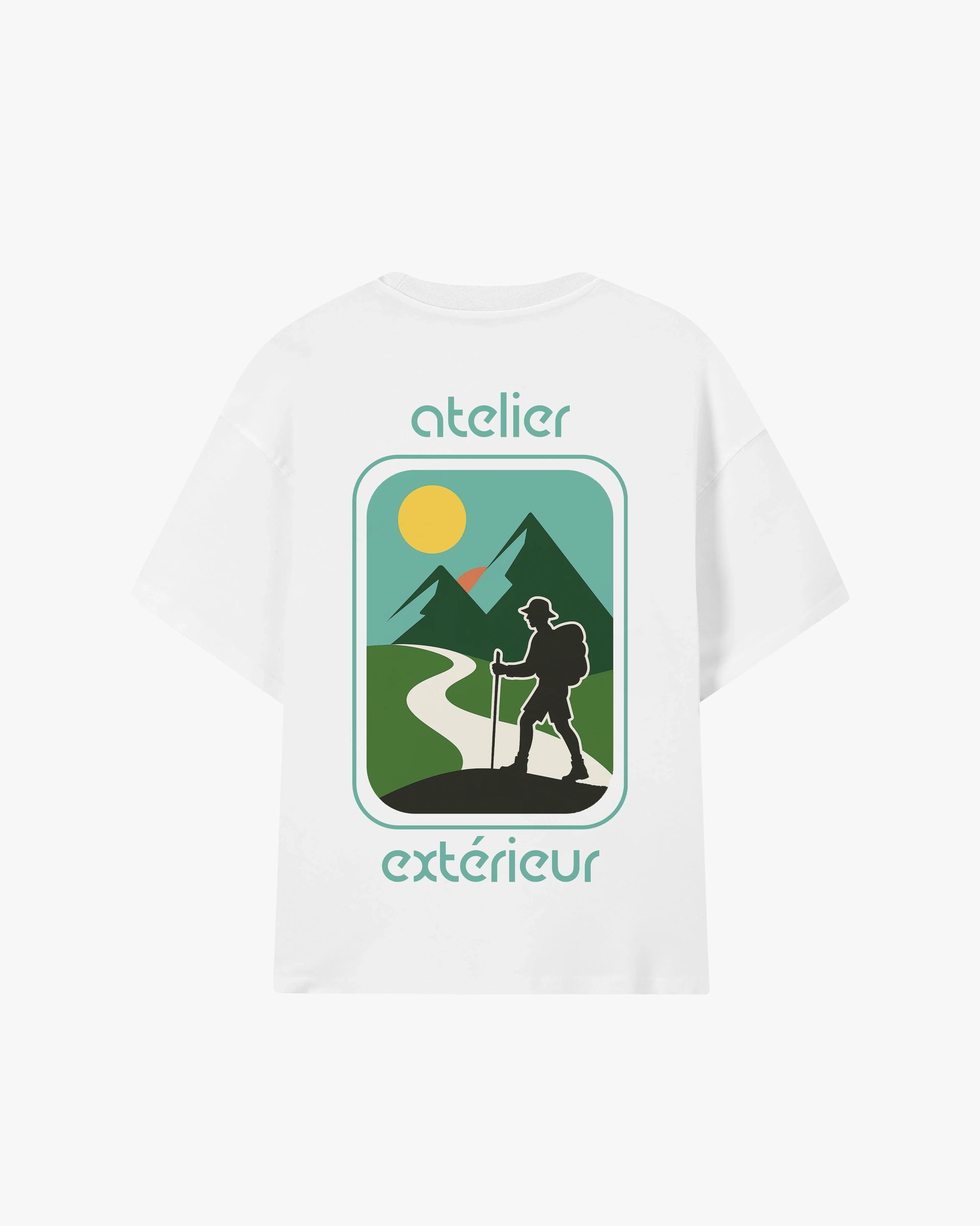 hiking boxy tee