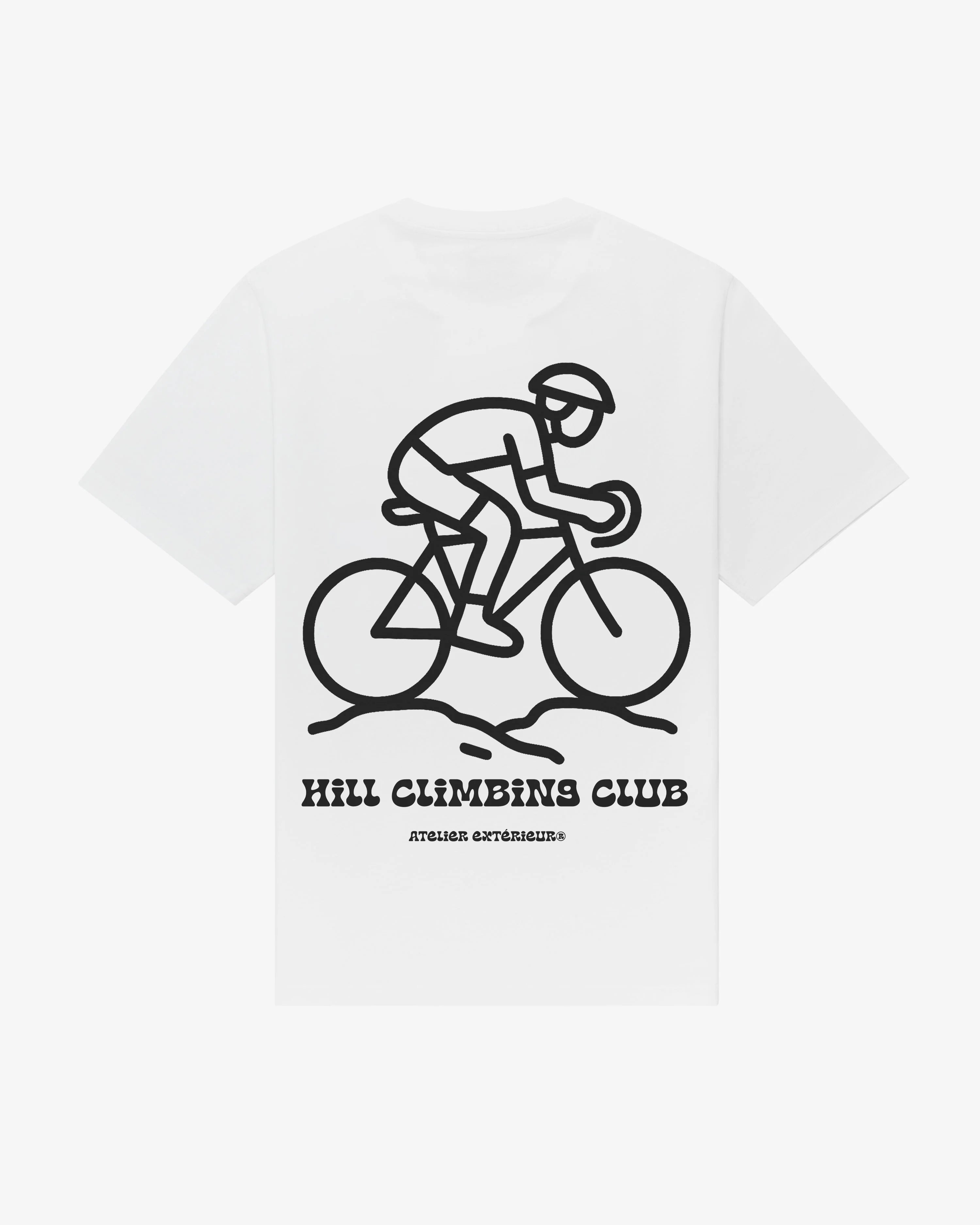 hill climbing club tee