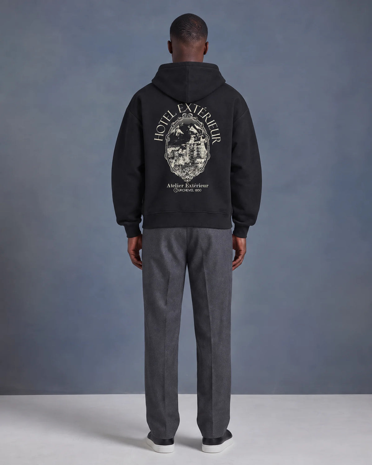 Hôtel Extérieur Hoodie - Black