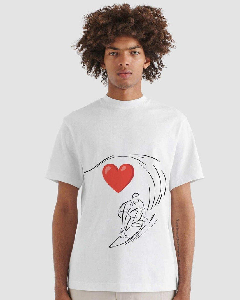 i ❤️ surfing tee - Atelier Extérieur