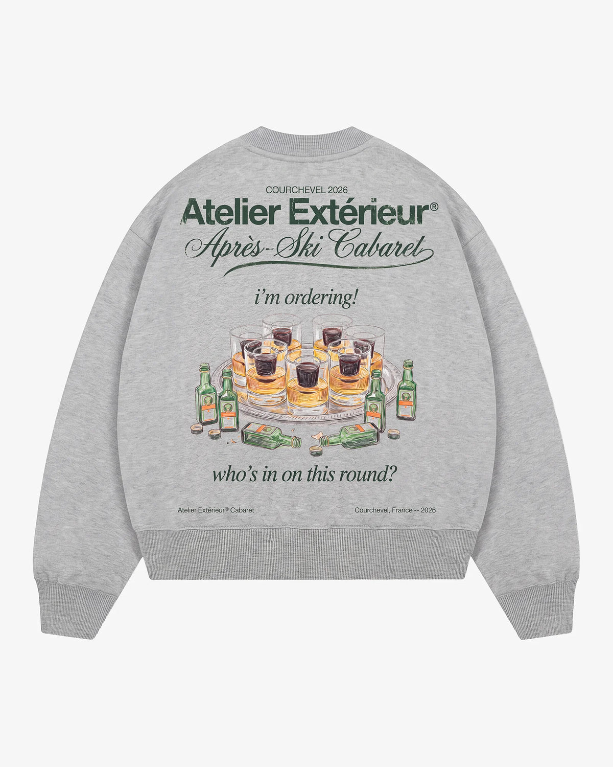 My Round Crewneck - Heather Gray