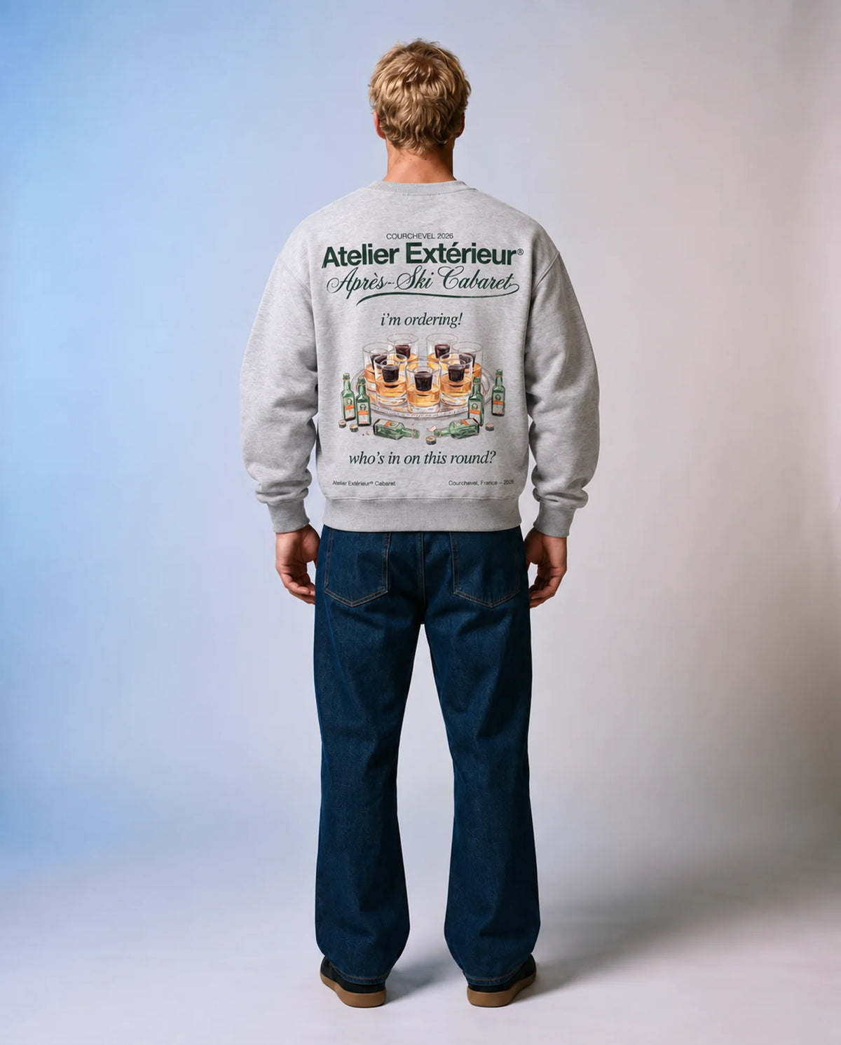 My Round Crewneck - Heather Gray