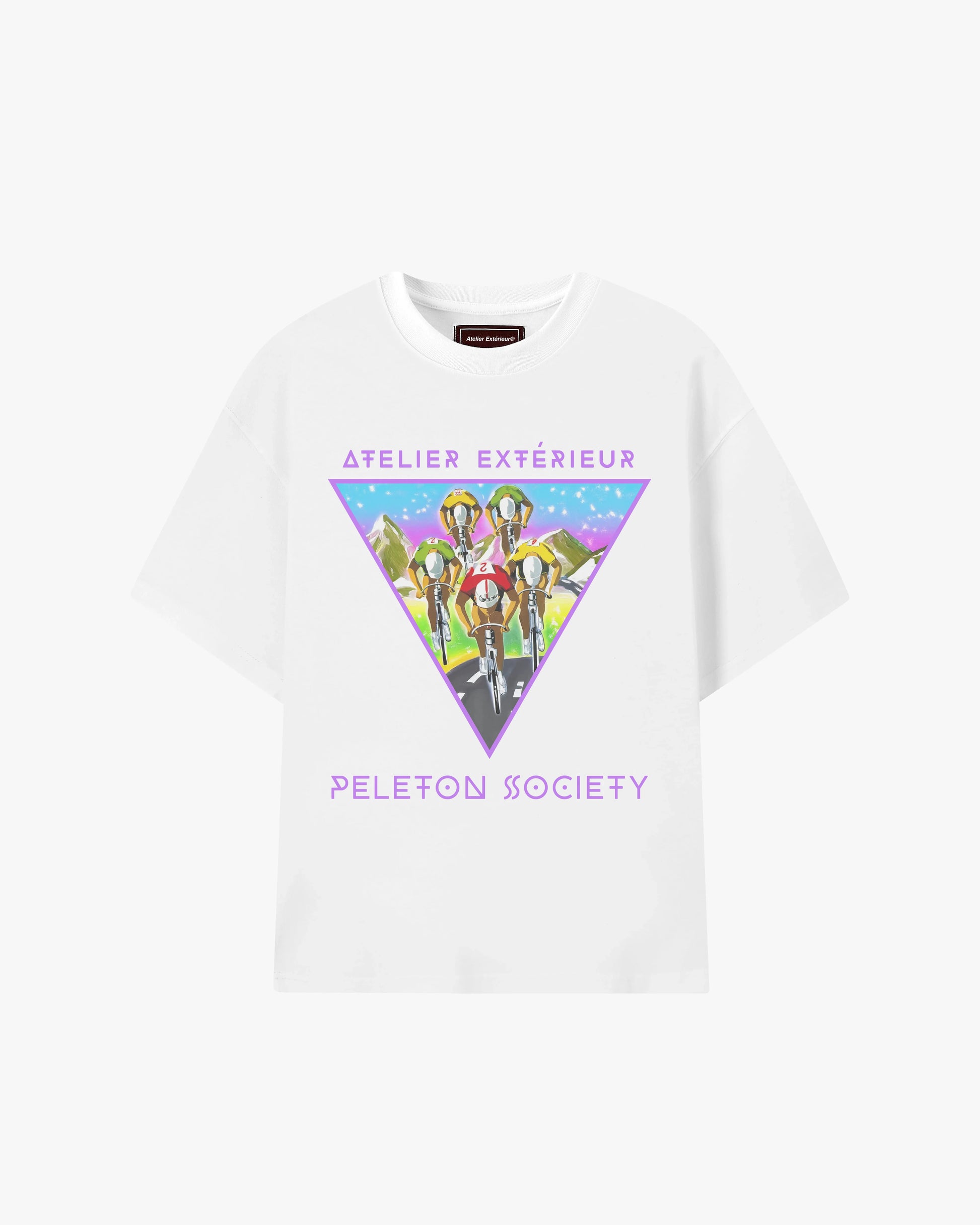peloton society boxy tee