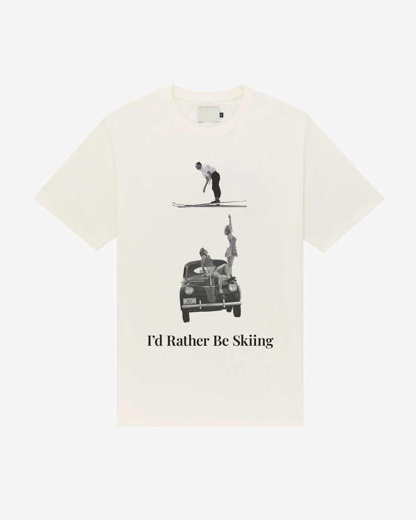 Rather Be Skiing Tee - Atelier Extérieur