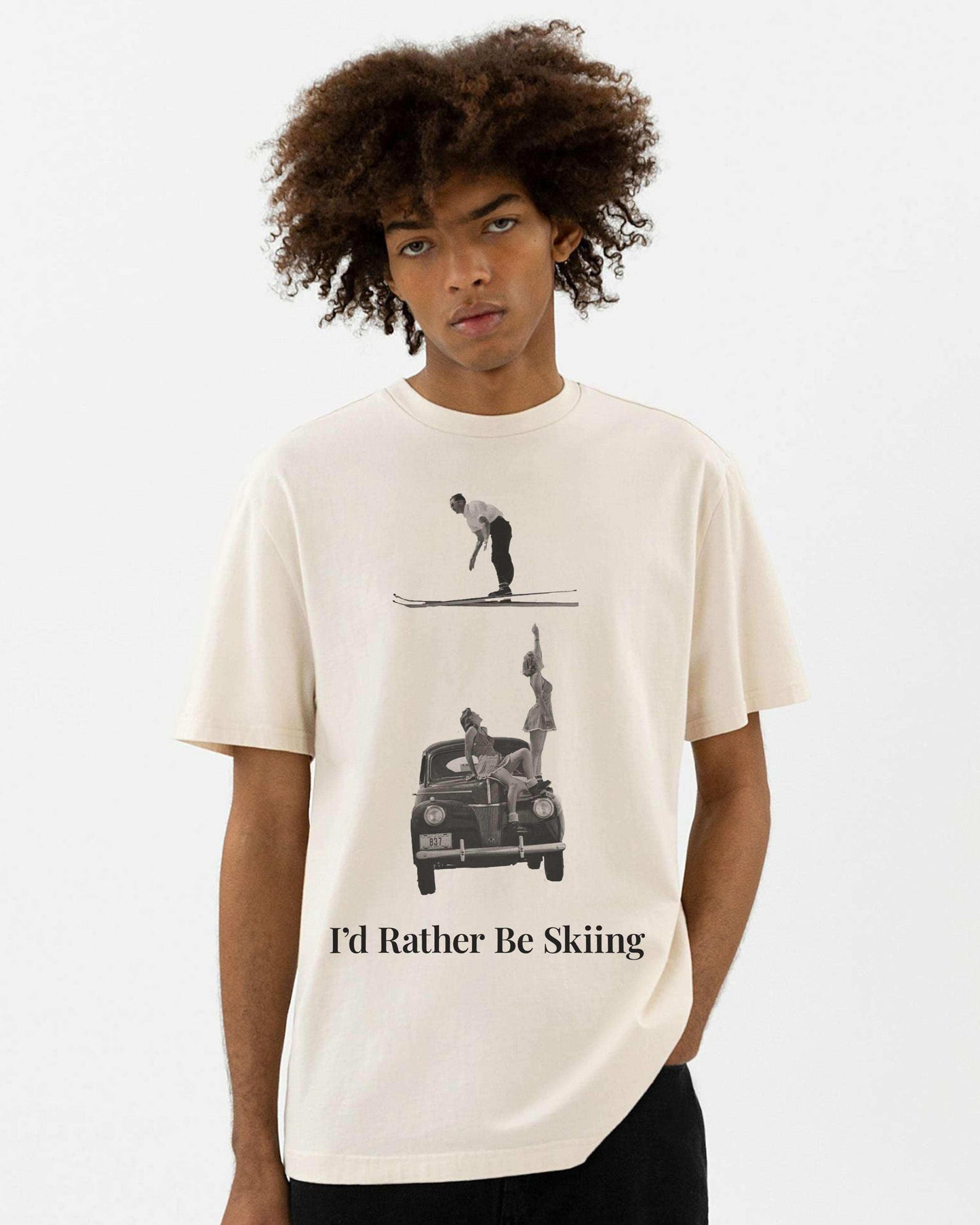 Rather Be Skiing Tee - Atelier Extérieur