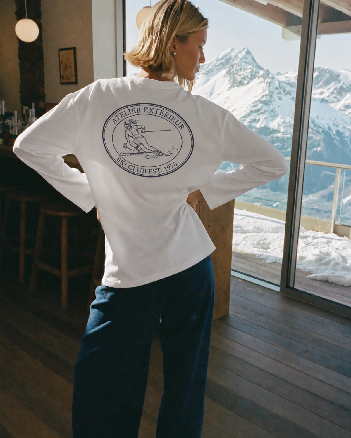 Ski Club Long Sleeve Tee