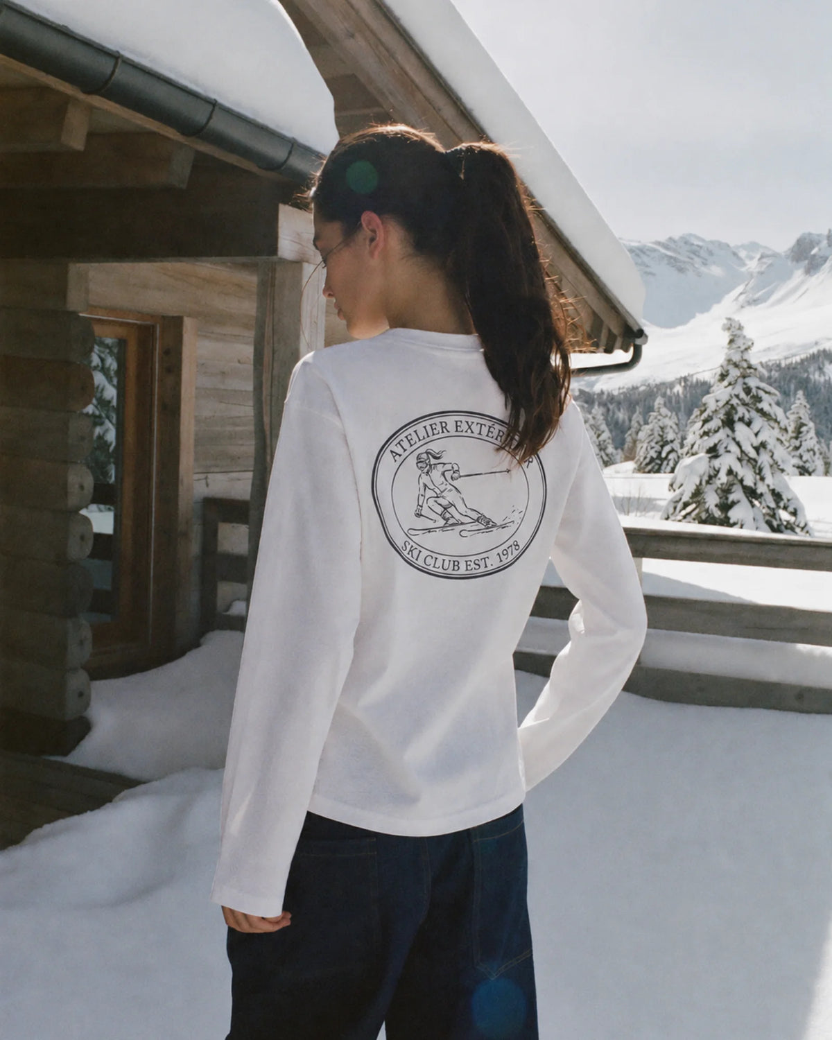 Ski Club Long Sleeve Tee
