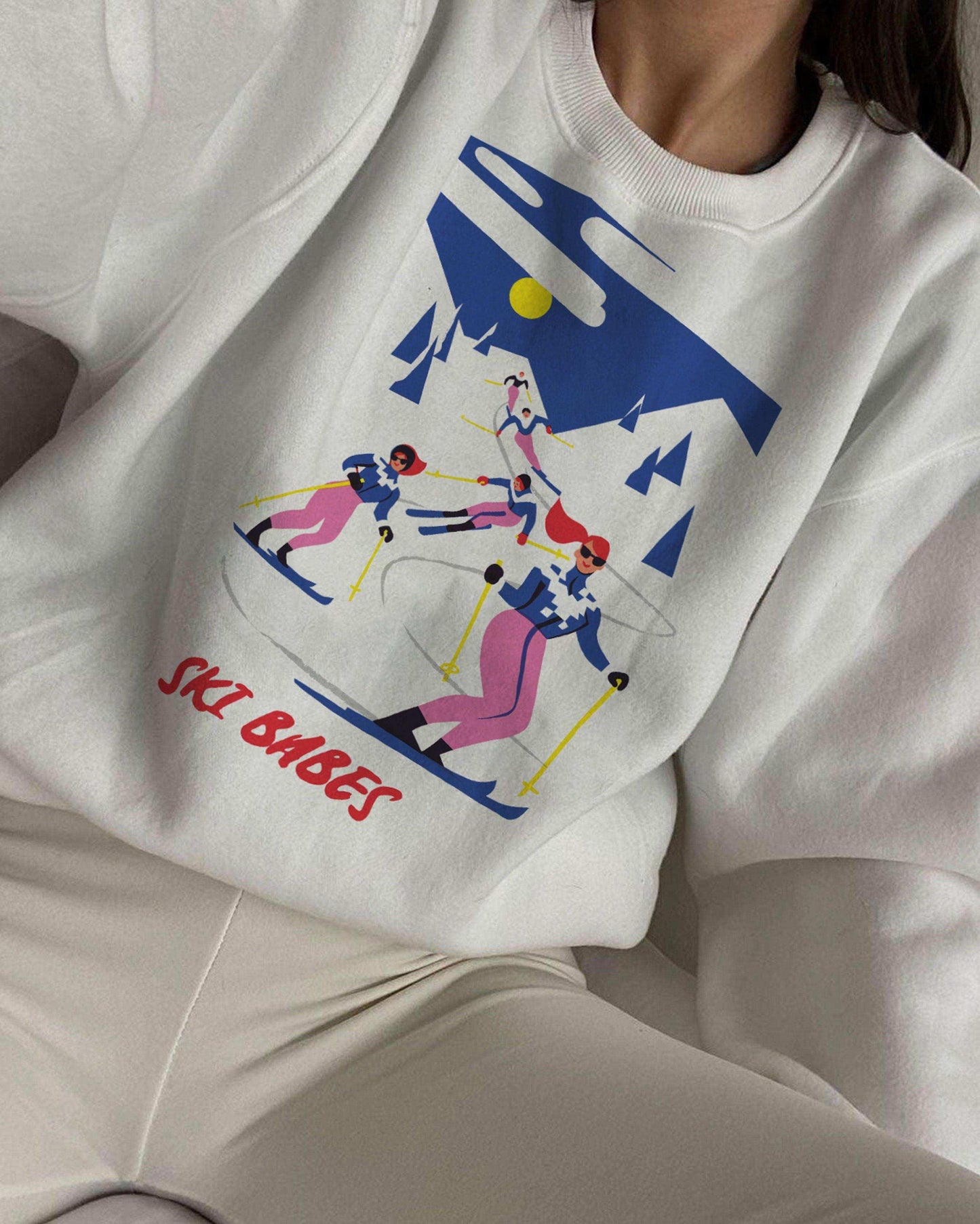 Ski Babes Sweatshirt - Atelier Extérieur