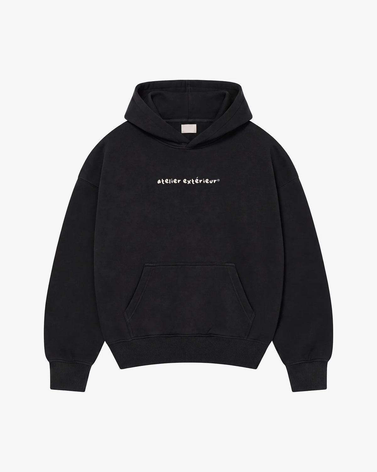 Skiing or Me Hoodie — Black