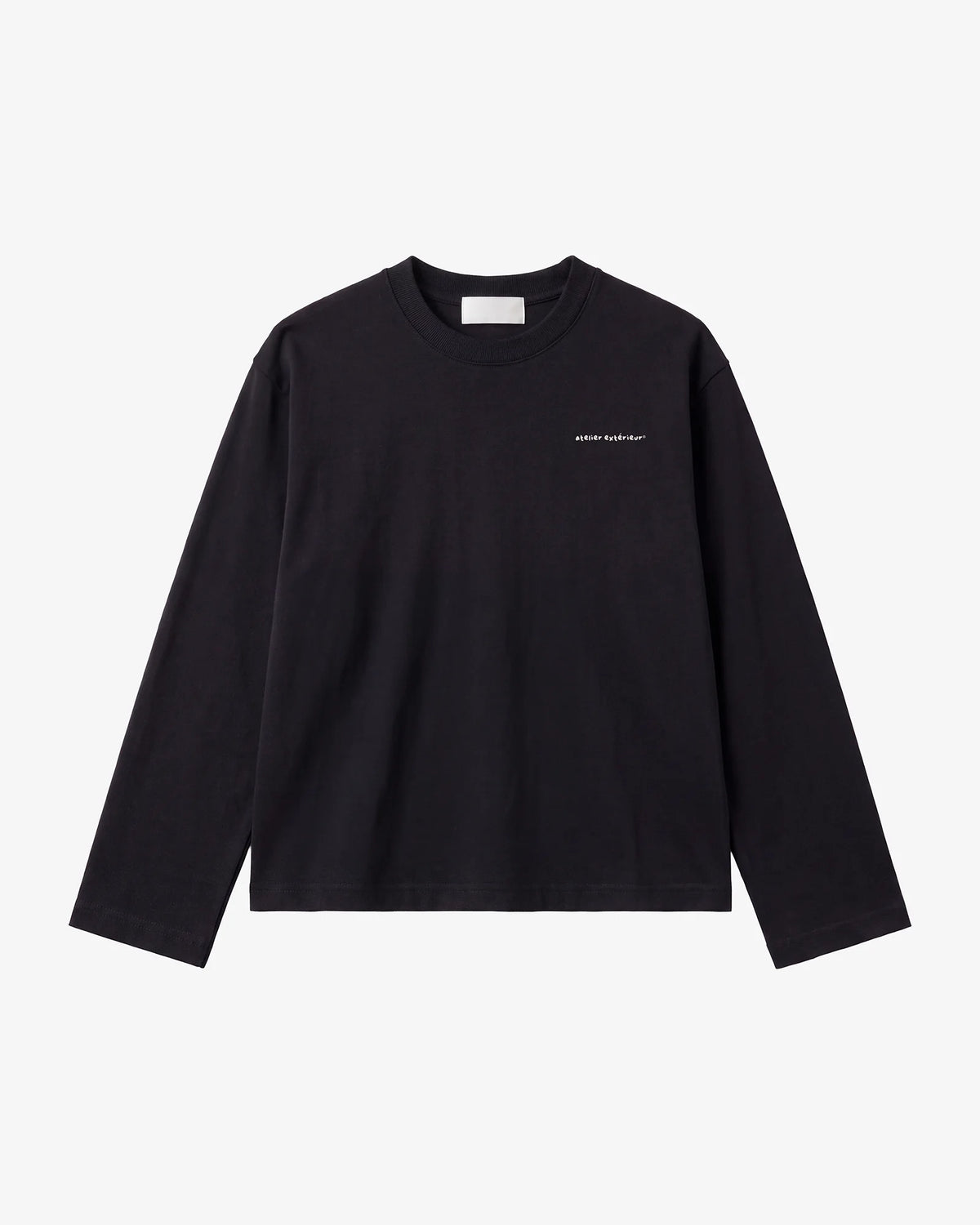 Skiing or Me Long Sleeve Tee - Black