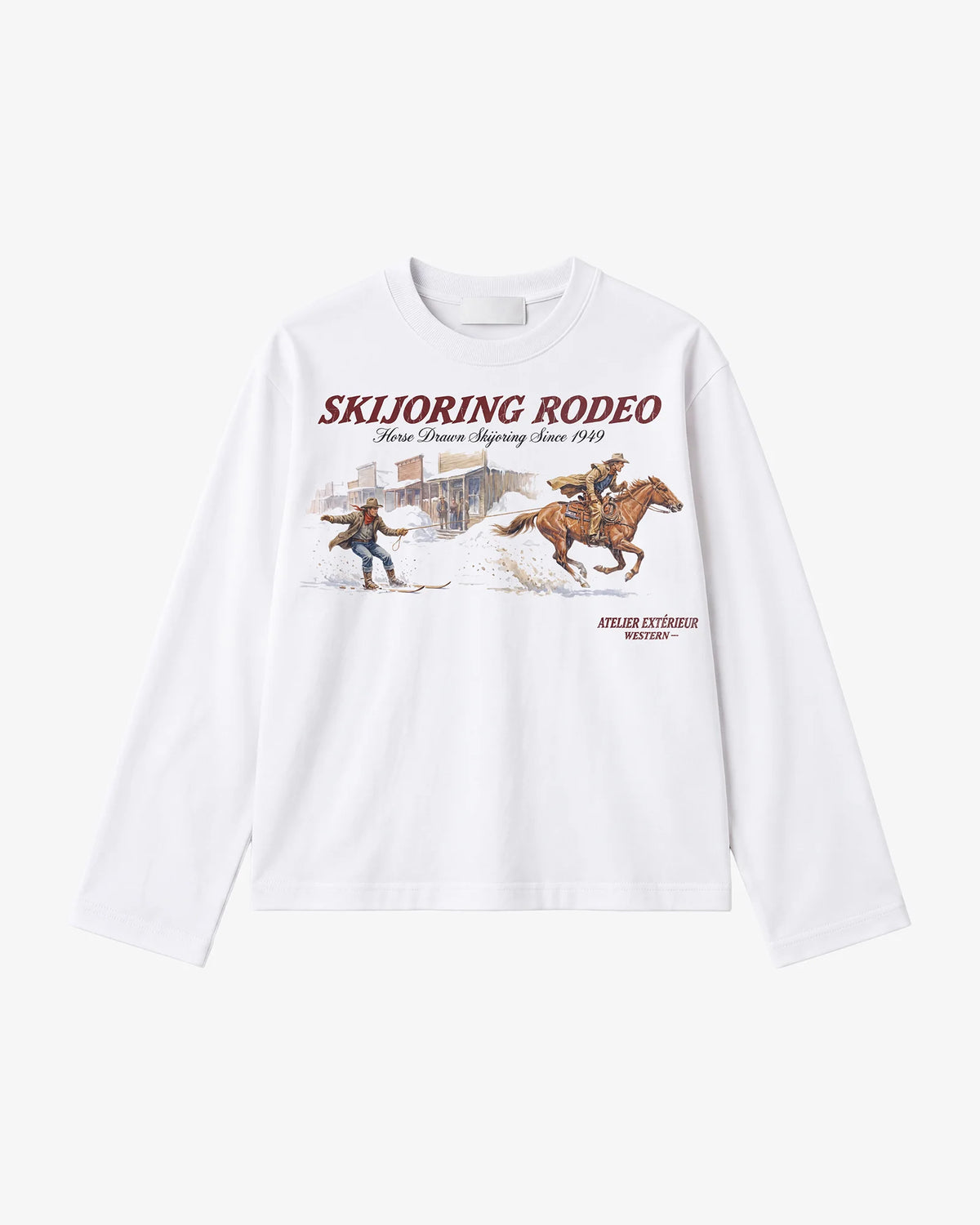 Skijoring Long Sleeve Tee