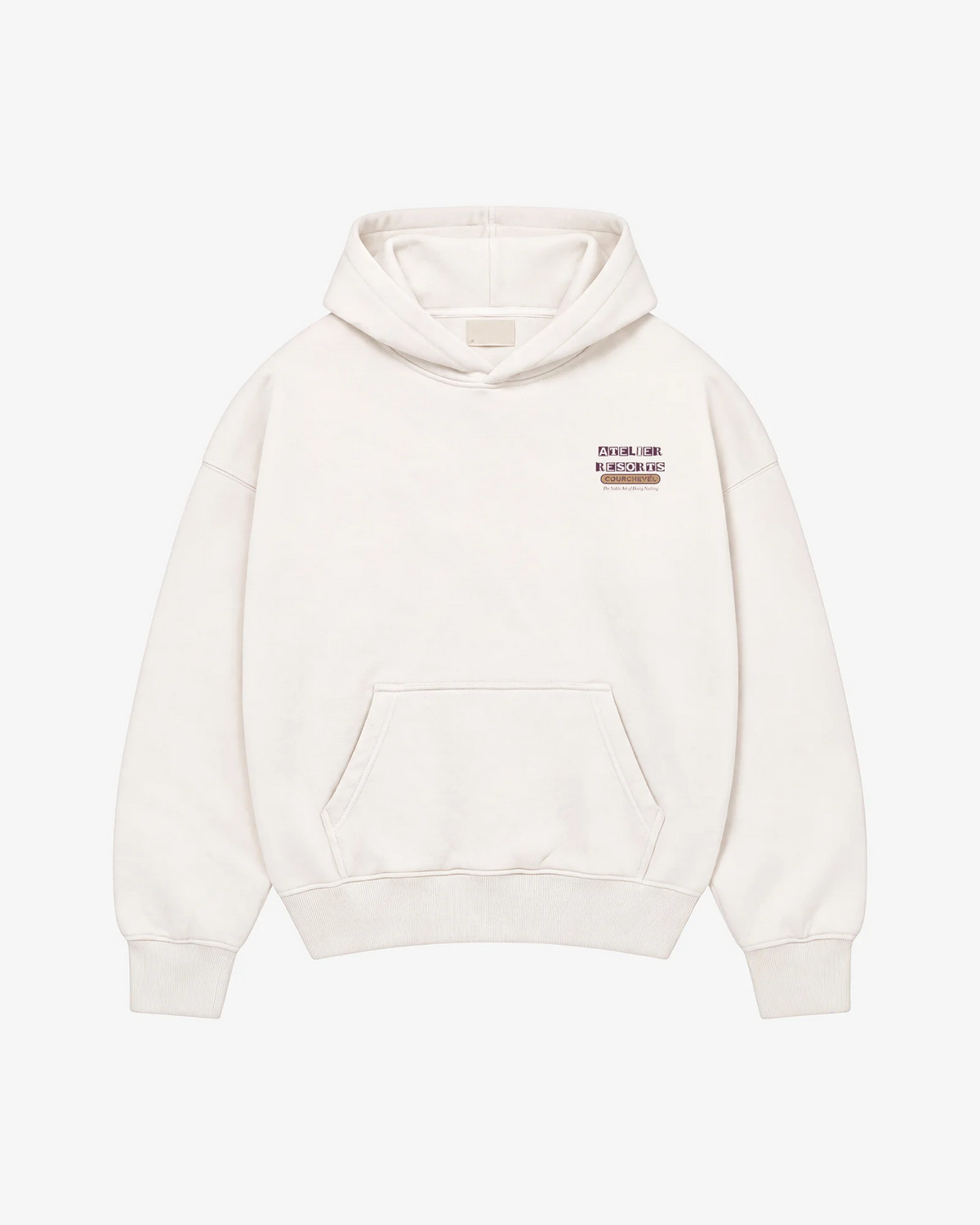 Snowboard Bum Hoodie - Ecru