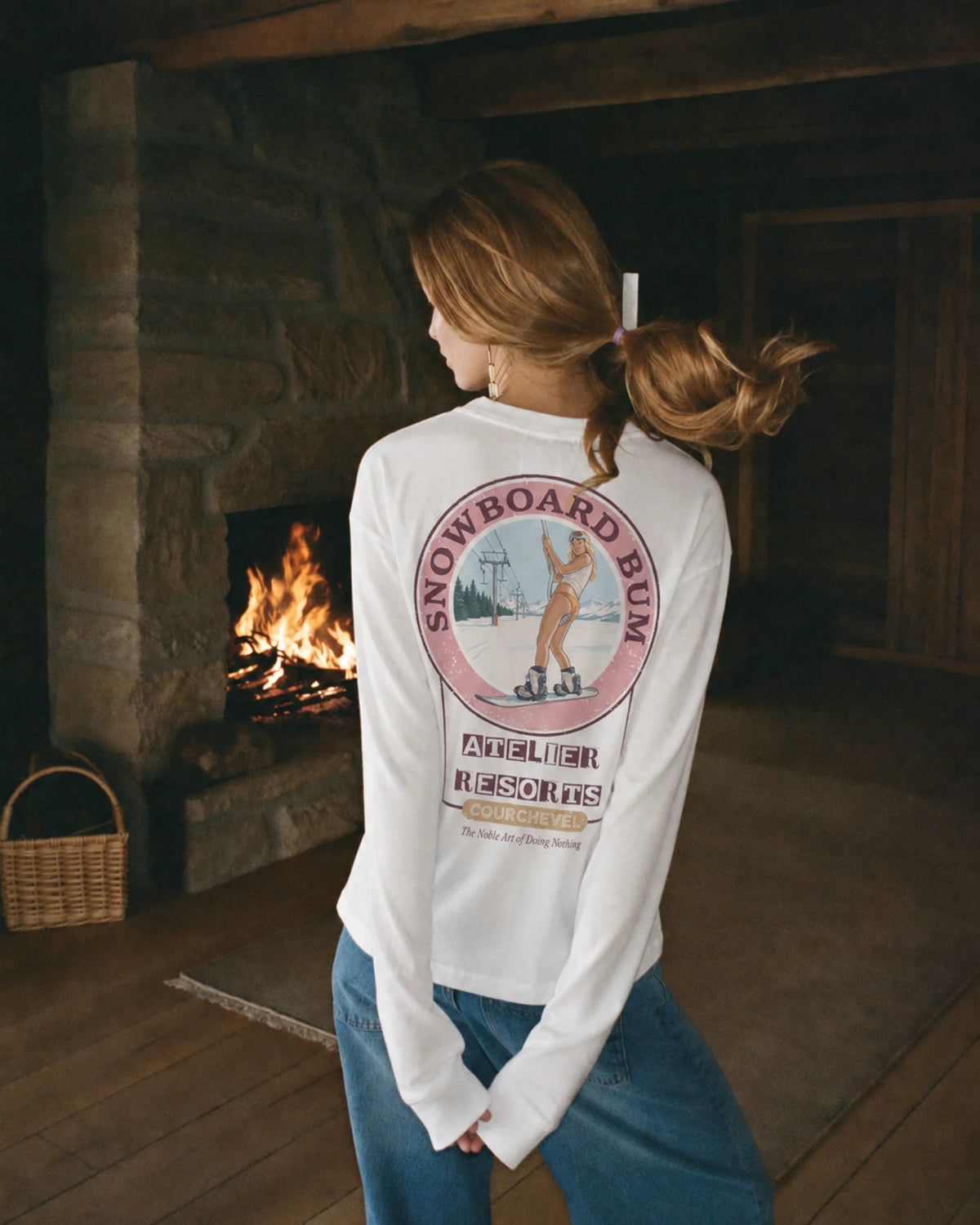 Snowboard Bum Long Sleeve Tee