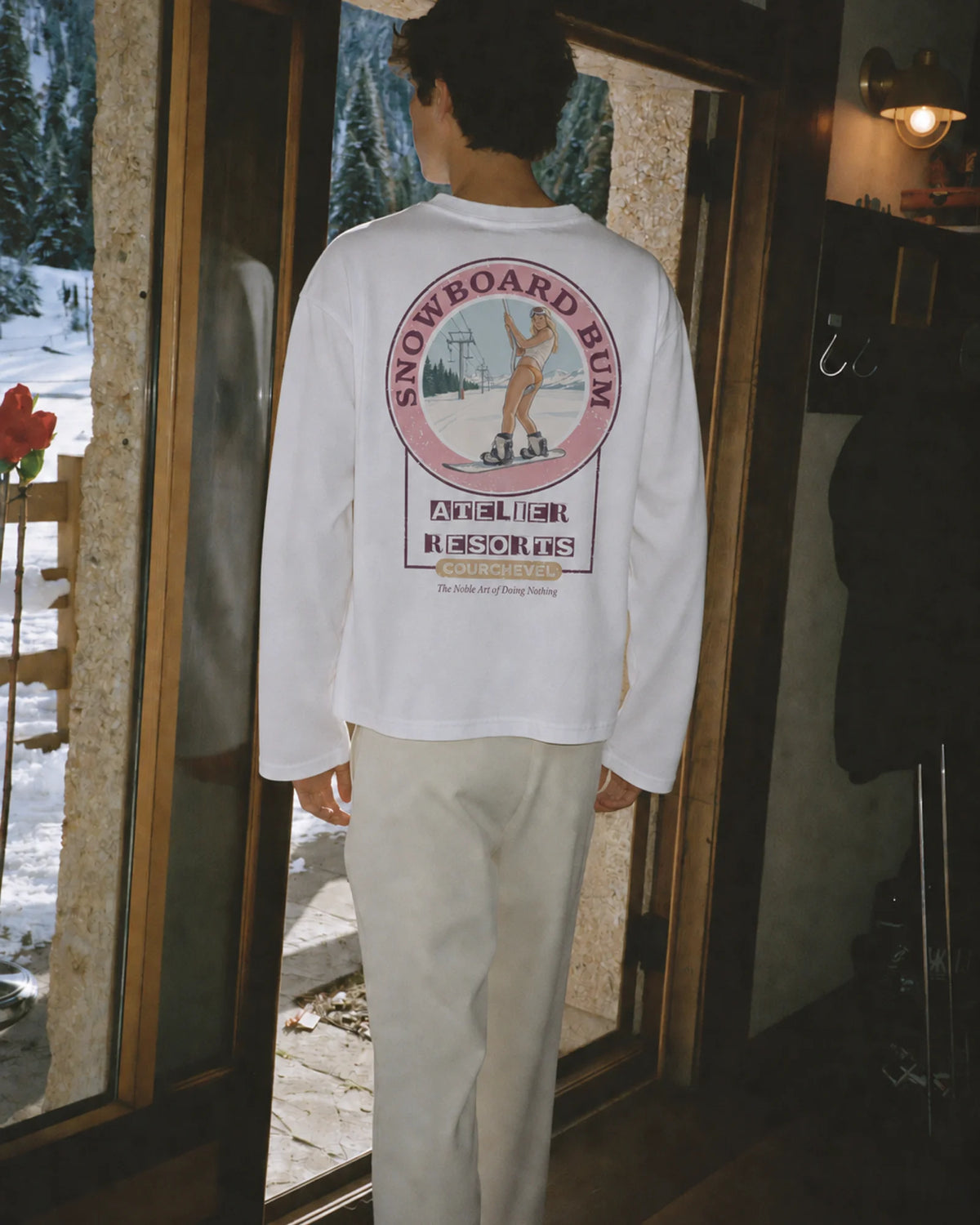 Snowboard Bum Long Sleeve Tee