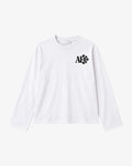 Snowflake Long Sleeve Tee - White