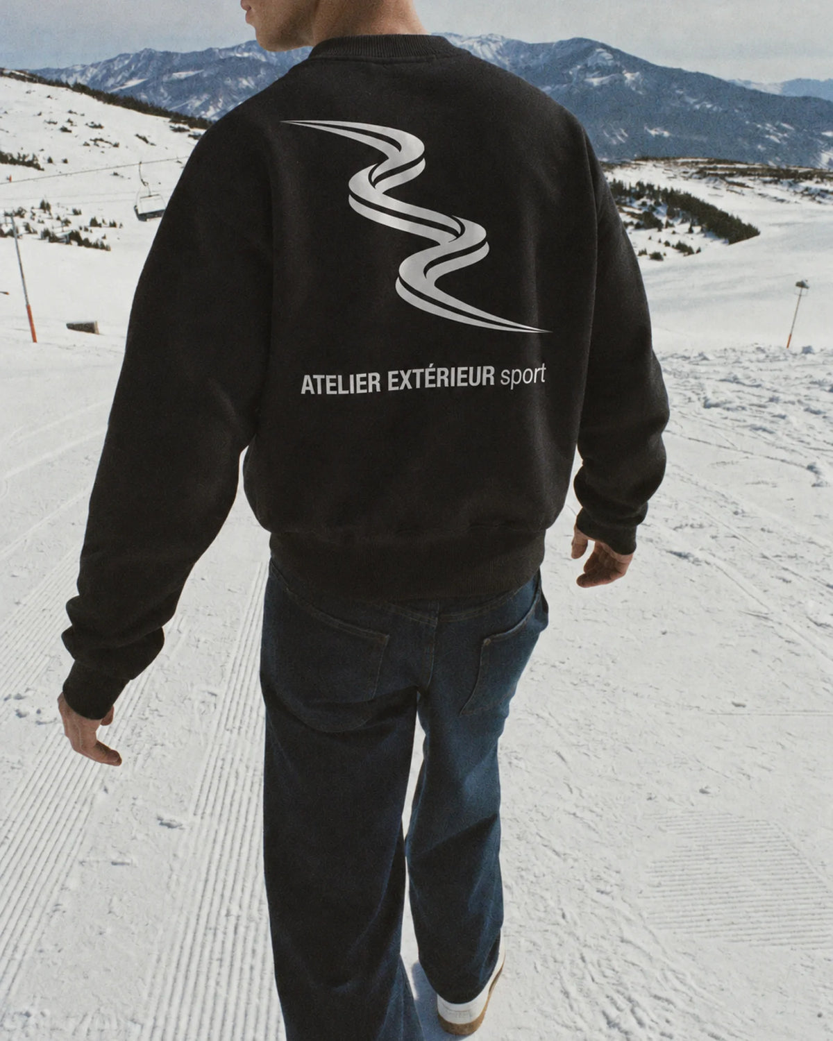 Sport Crewneck - Black