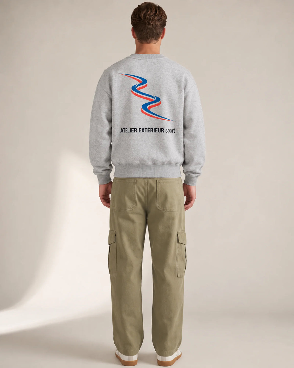 Sport Crewneck - Heather Gray