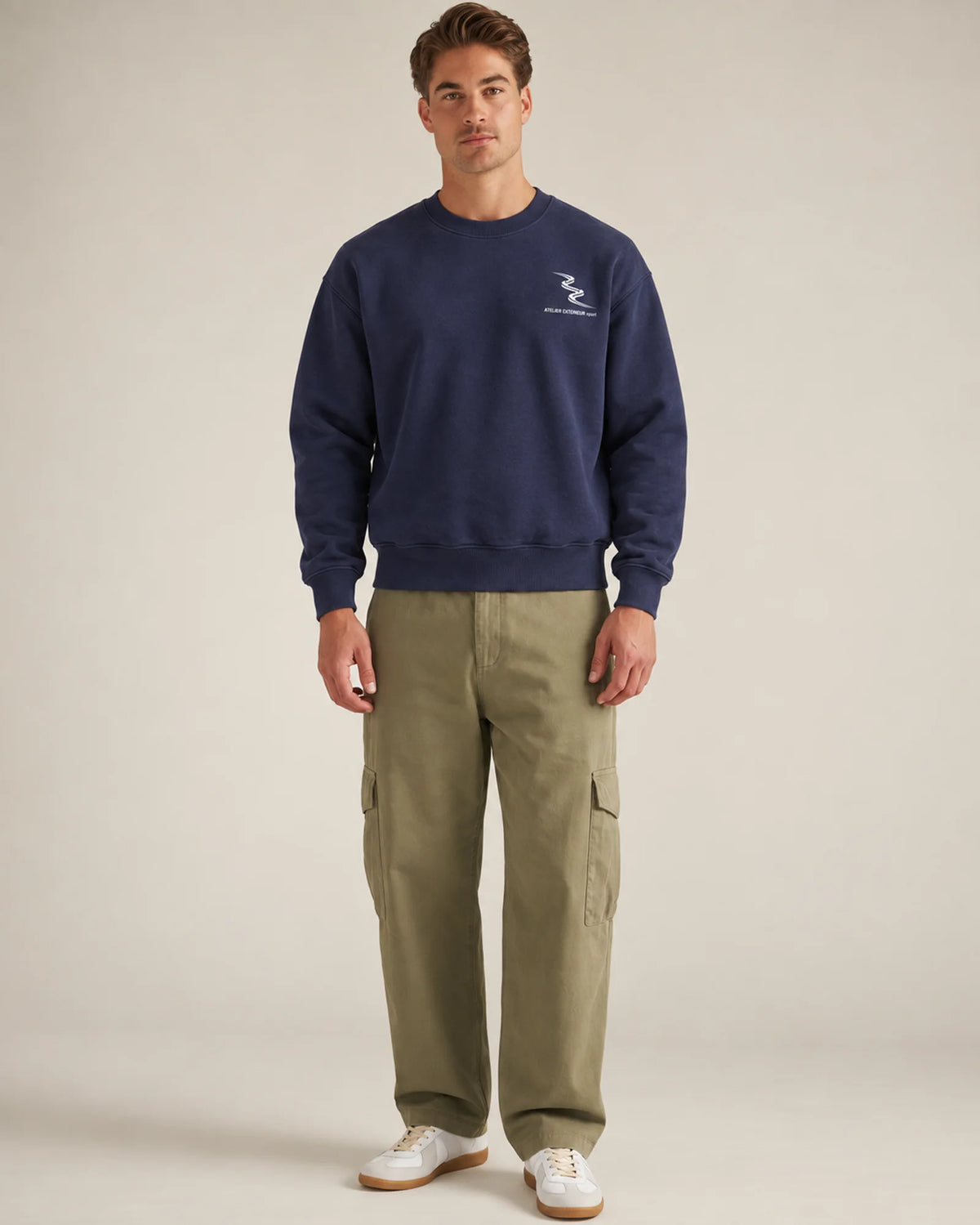 Sport Crewneck - Navy