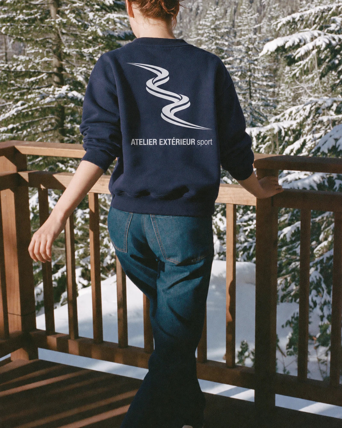 Sport Crewneck - Navy