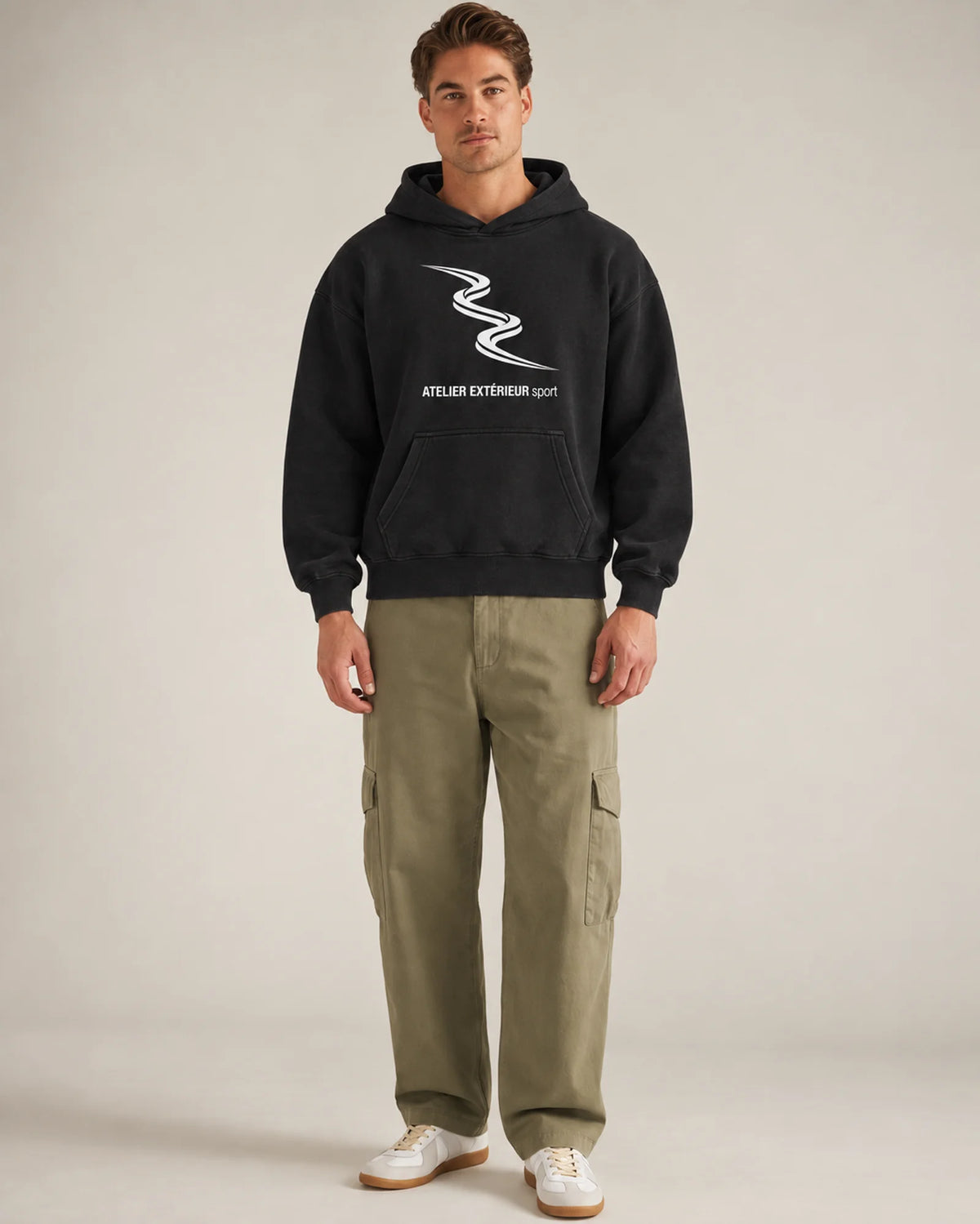 Sport Hoodie — Black