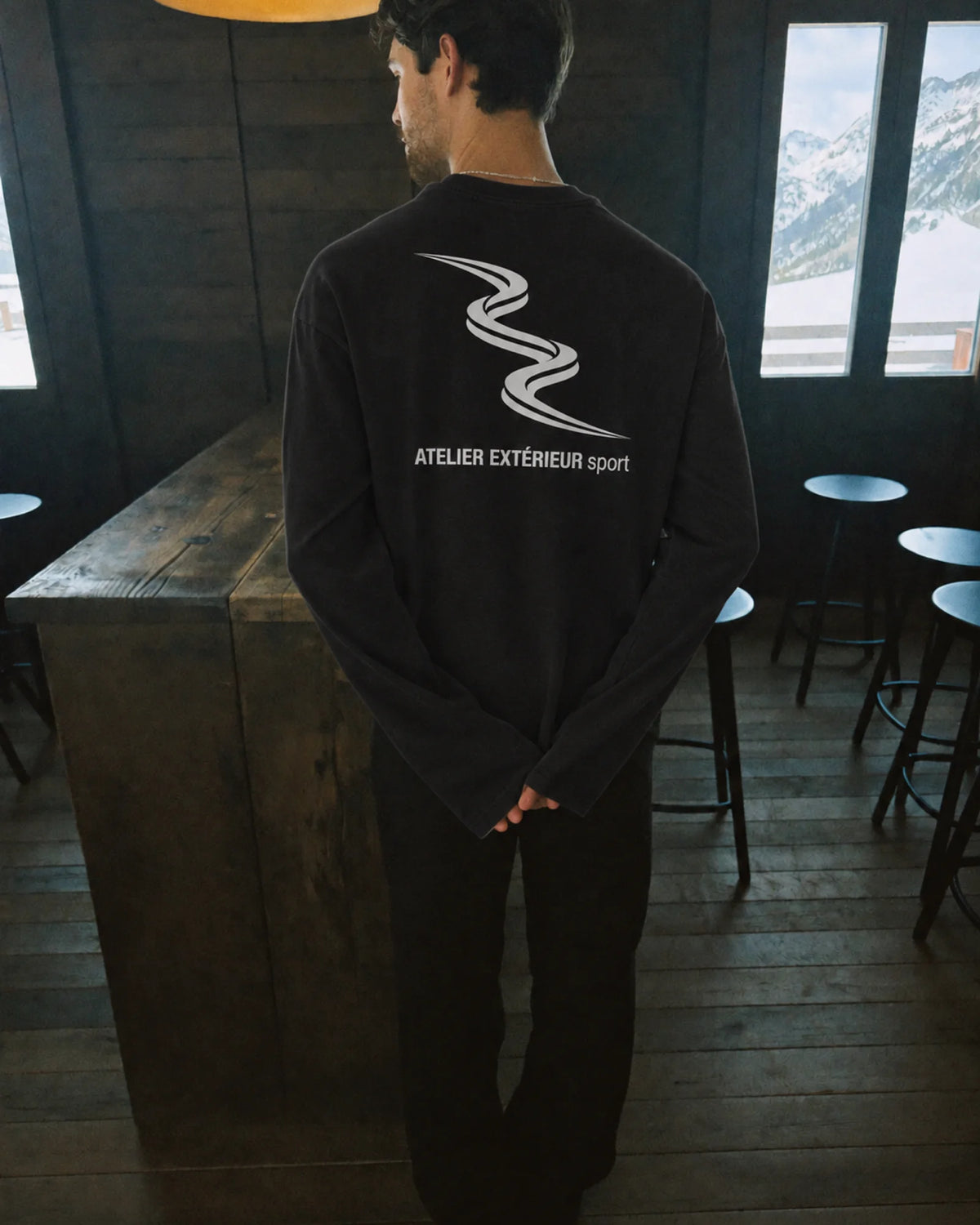 Sport Long Sleeve Tee - Black