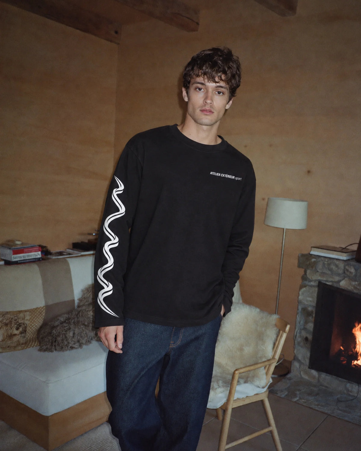 Sport Long Sleeve Tee - Black