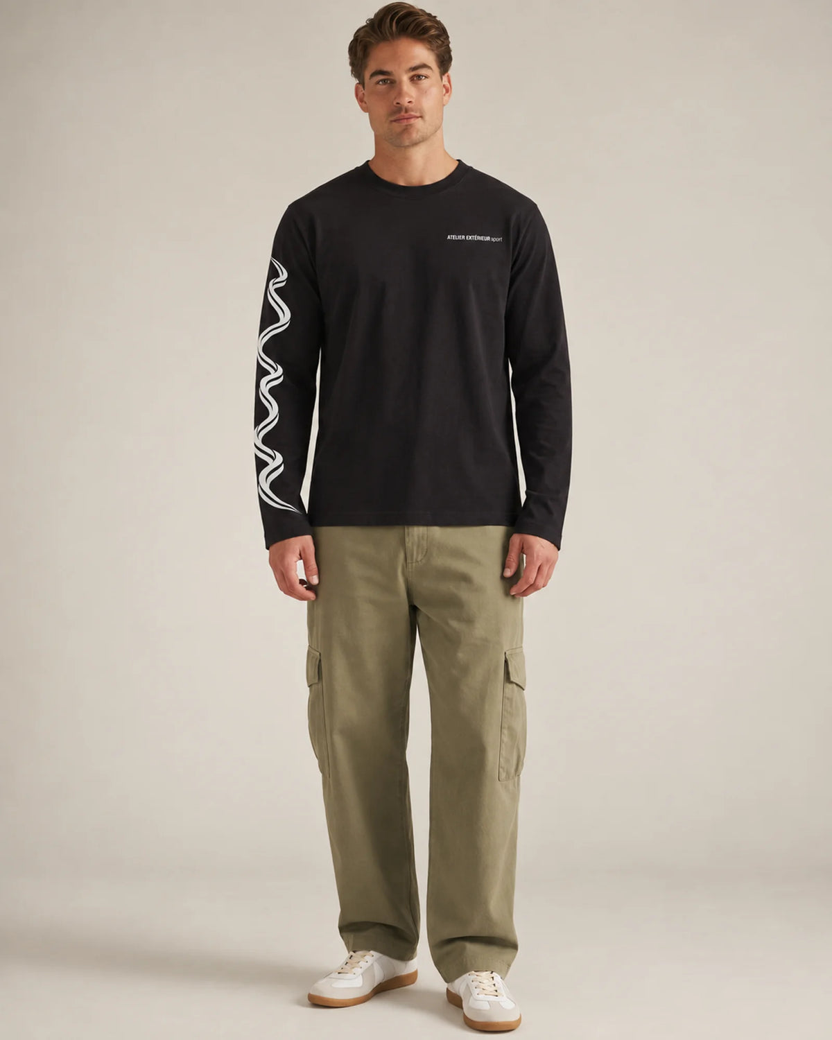 Sport Long Sleeve Tee - Black