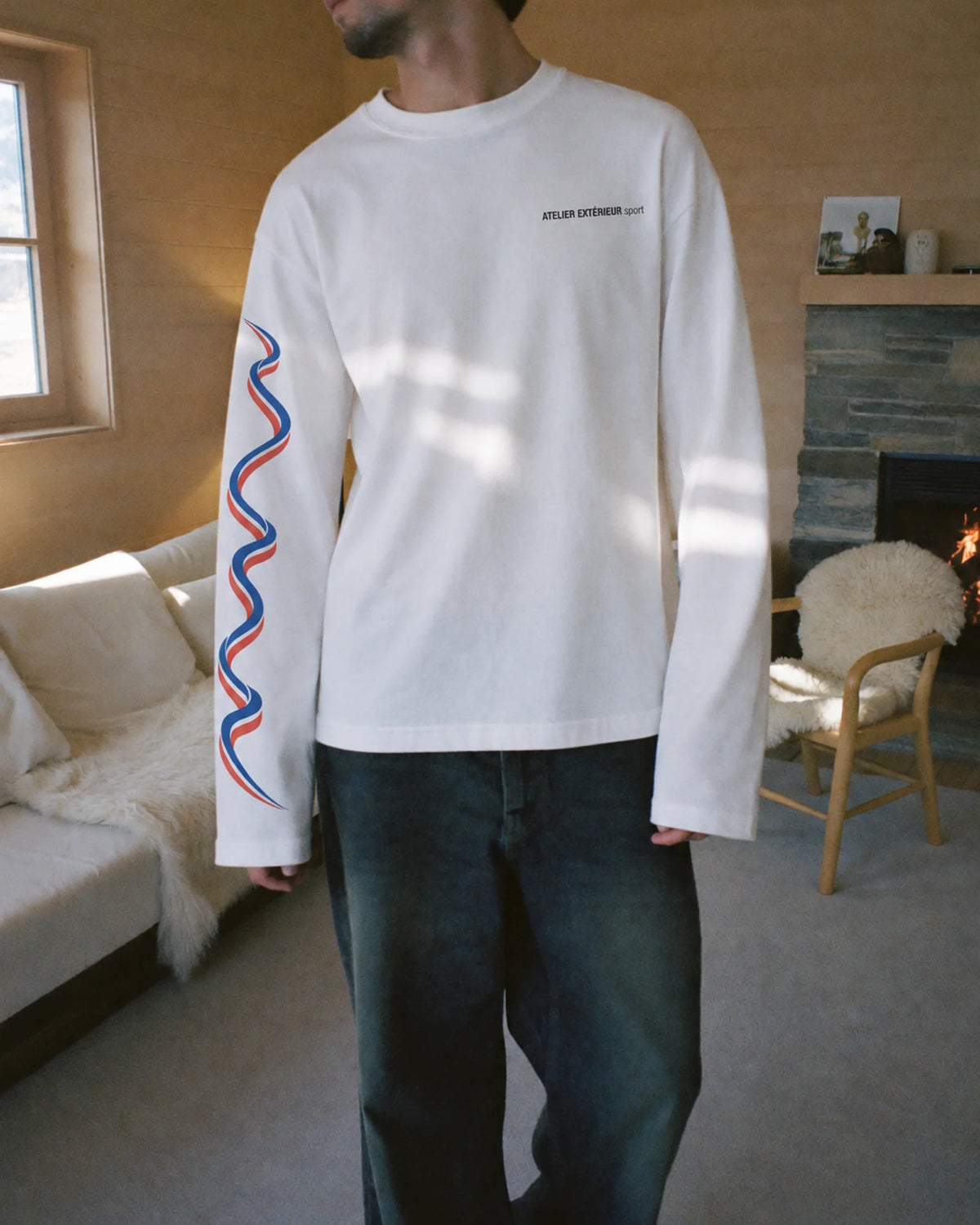 Sport Long Sleeve Tee - White