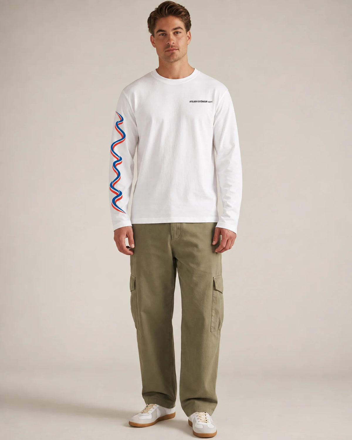 Sport Long Sleeve Tee - White