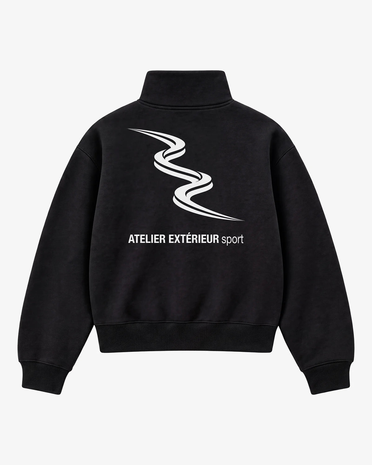 Sport Quarter Zip - Black