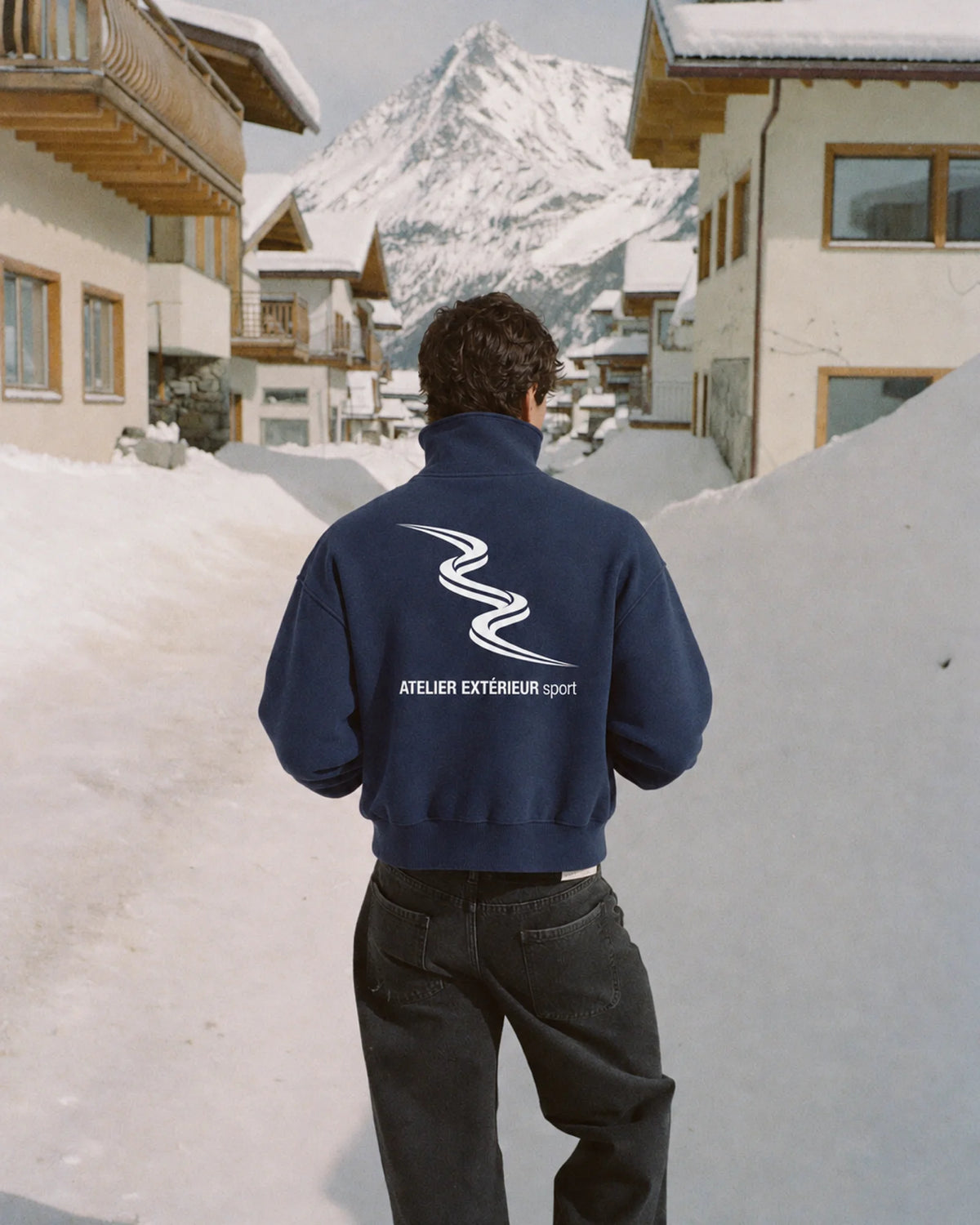Sport Quarter Zip - Navy
