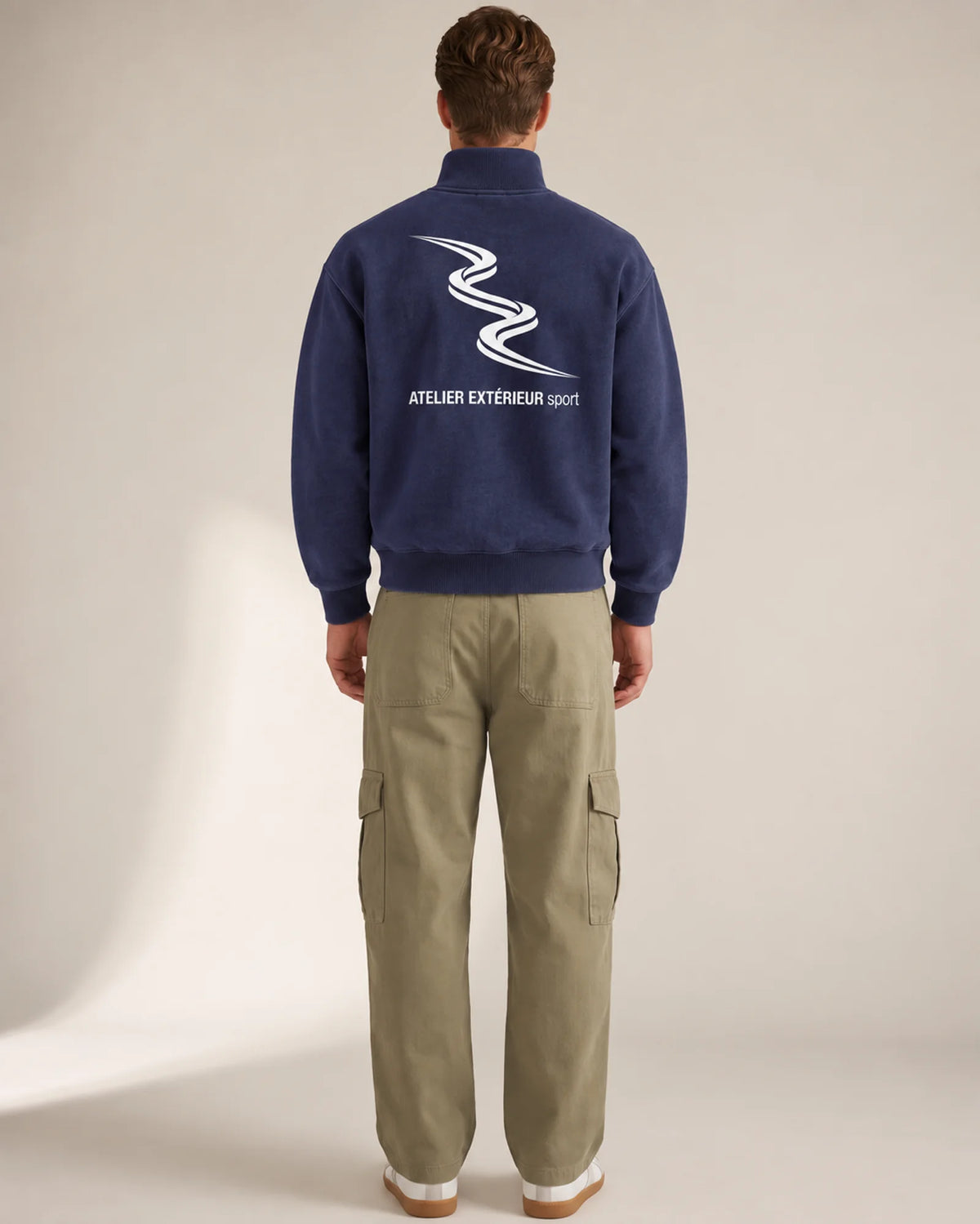 Sport Quarter Zip - Navy