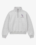 Sport Quarter Zip - Heather Gray